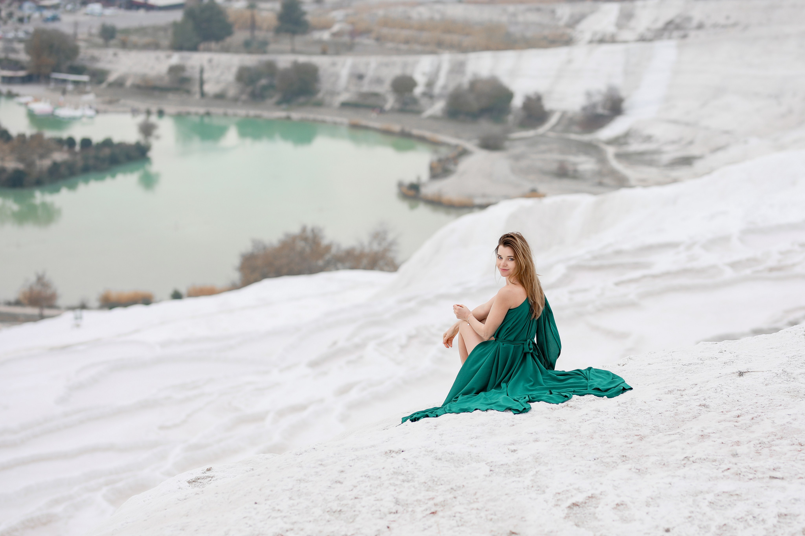 Photoshooting in Pamukkale