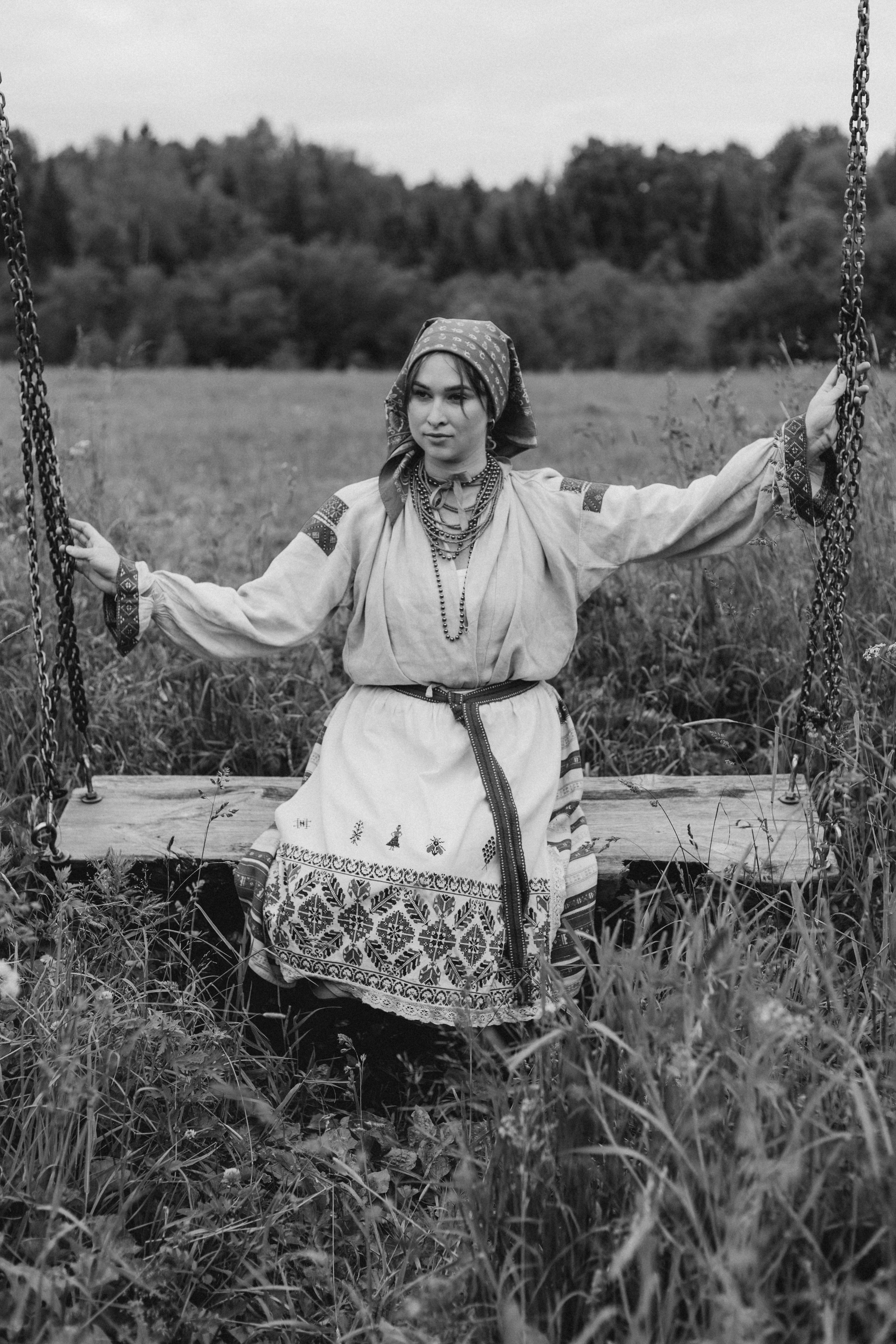 В народном образе. Свадебный и семейный фотограф в Москве Анастасия. Помогу вам быть собой и создам теплые, живые фотографии. Семейный фотограф в Дмитрове