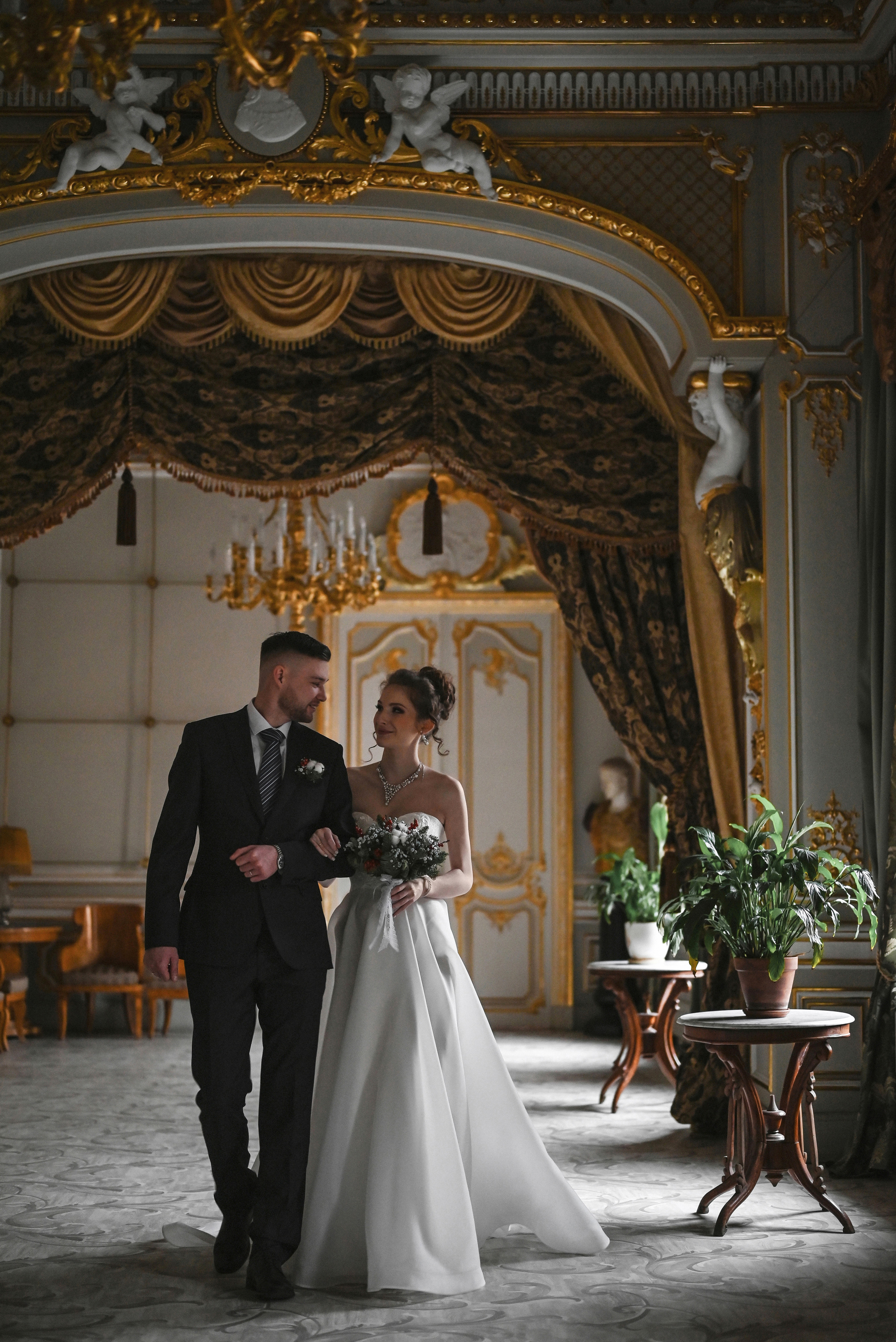 Особняк архитектора А. А. Половцова. Свадебный фотограф Санкт-Петербург СПб Виталий Богданов