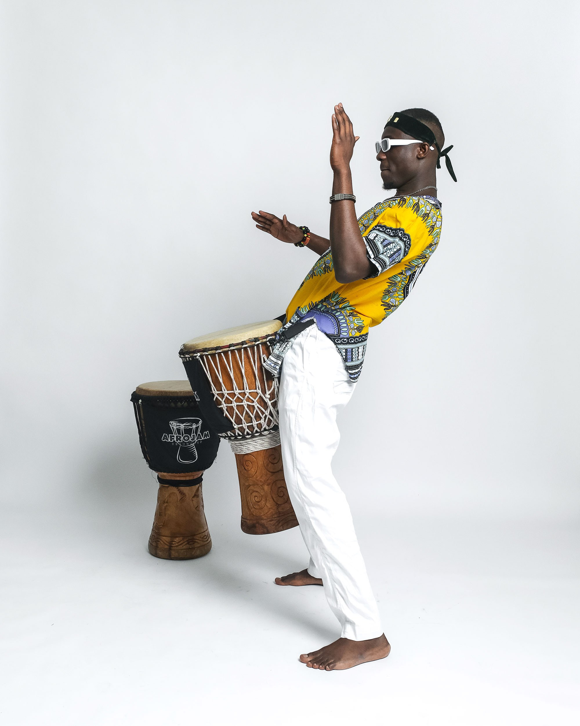 Шоу африканских барабанов. Фотостудия Автопортретная № 2 в Ижевске