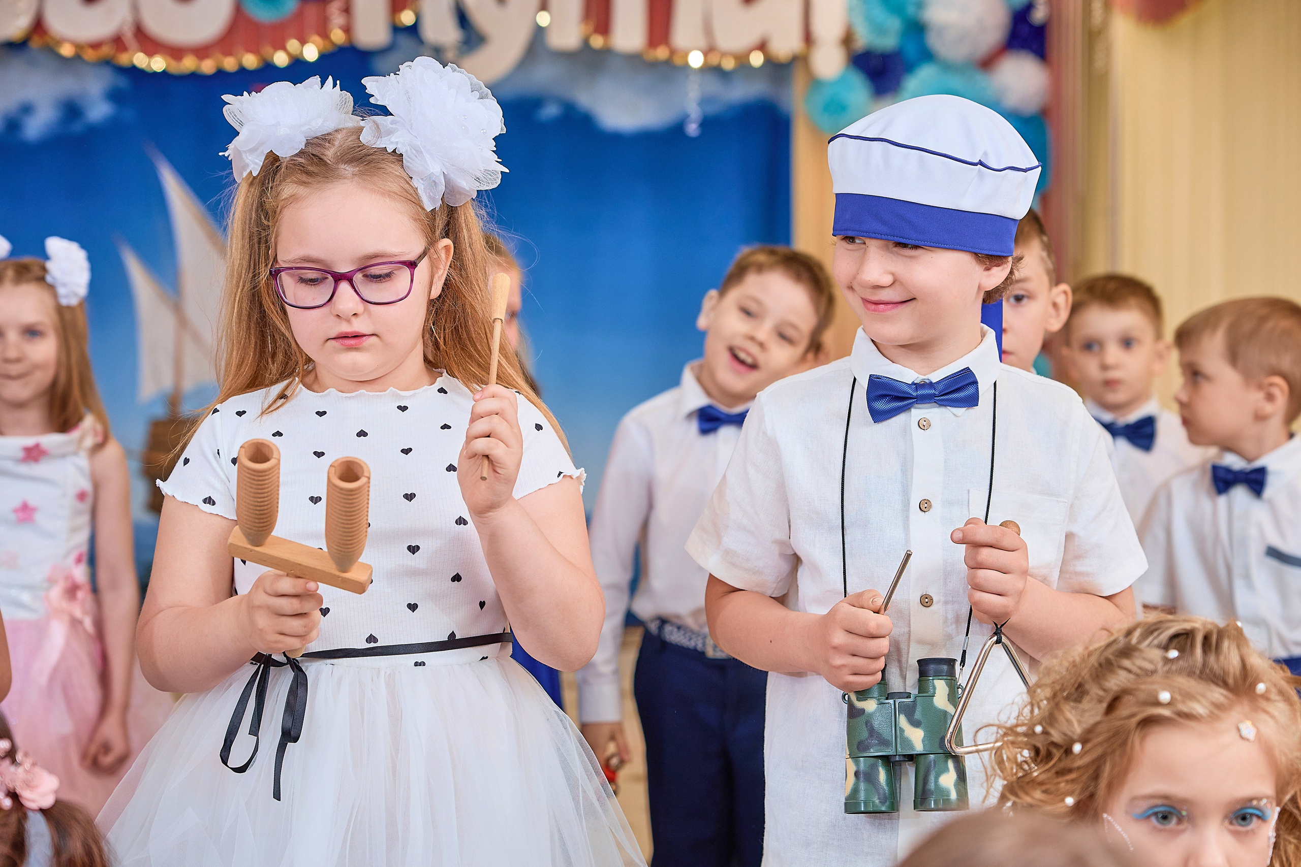 Фотосъёмка выпускного утренника в детском саду. Выпускные альбомы в Москве фотограф Алина Пащук