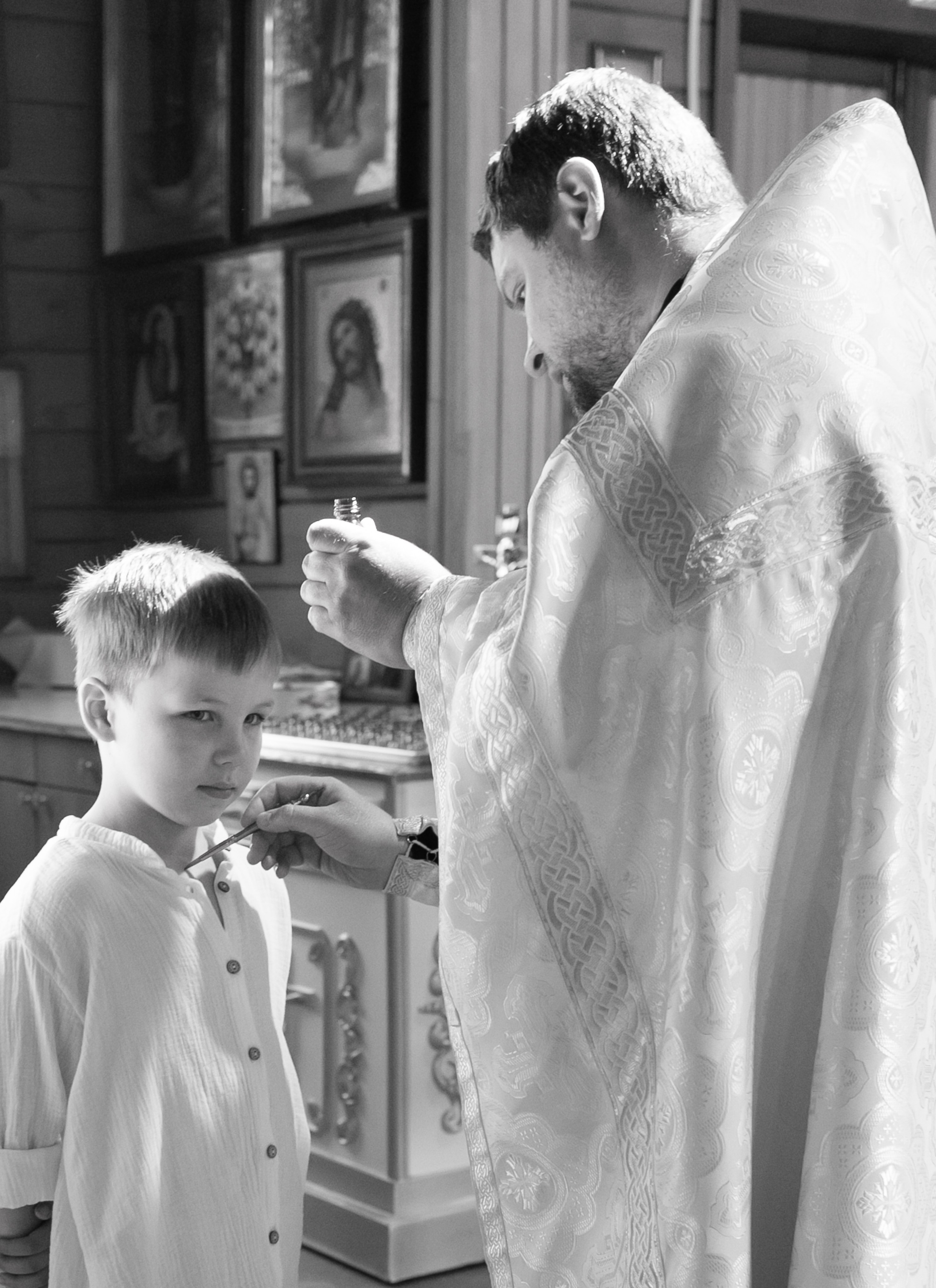 Крещение. Фотограф новорожденных и семейный фотограф НСО г. Бердск Марина Львова