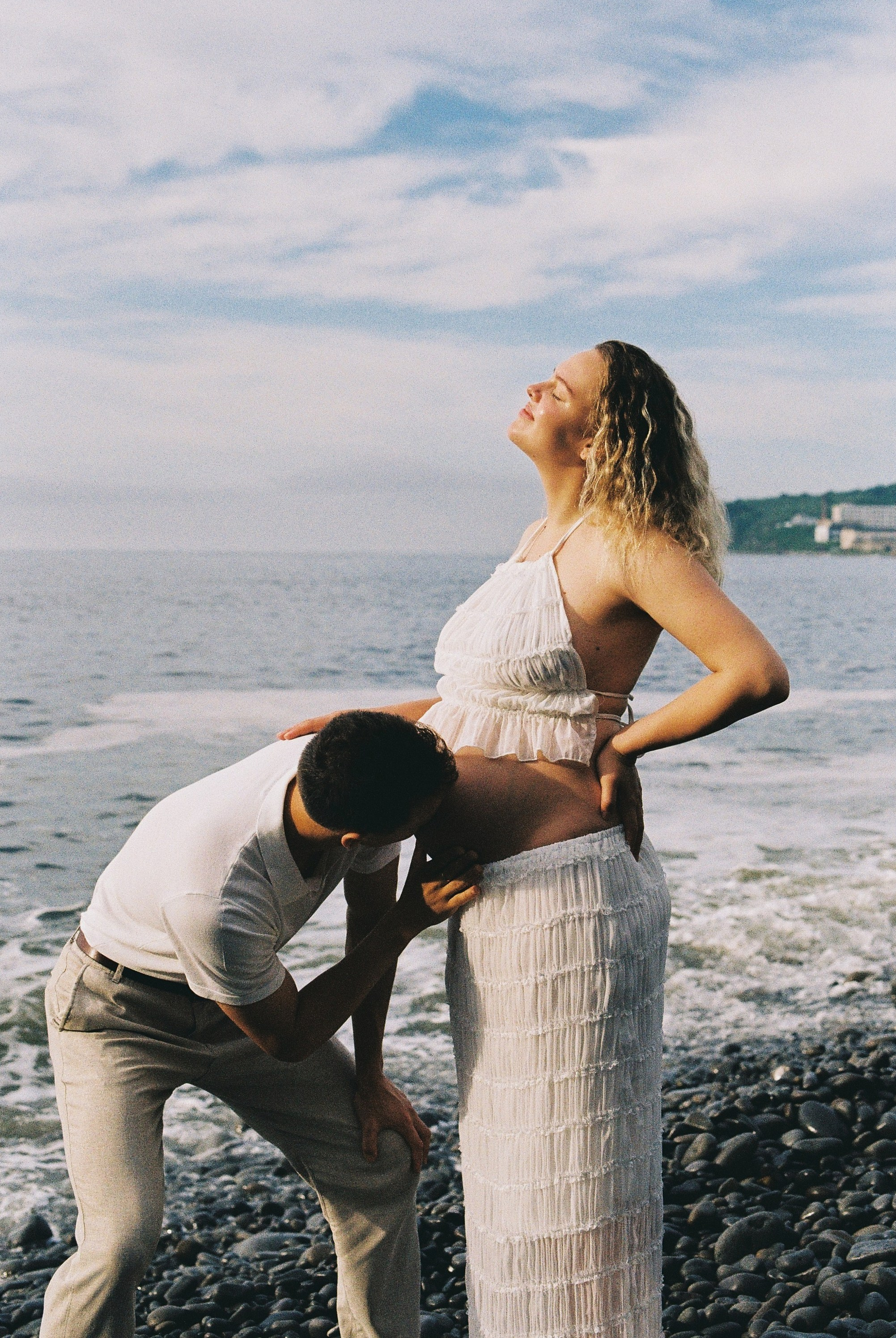 PREGNANCY [плёнка]. Olia Romicheva ♡ фотограф Фокино / Владивосток / Большой Камень / Находка