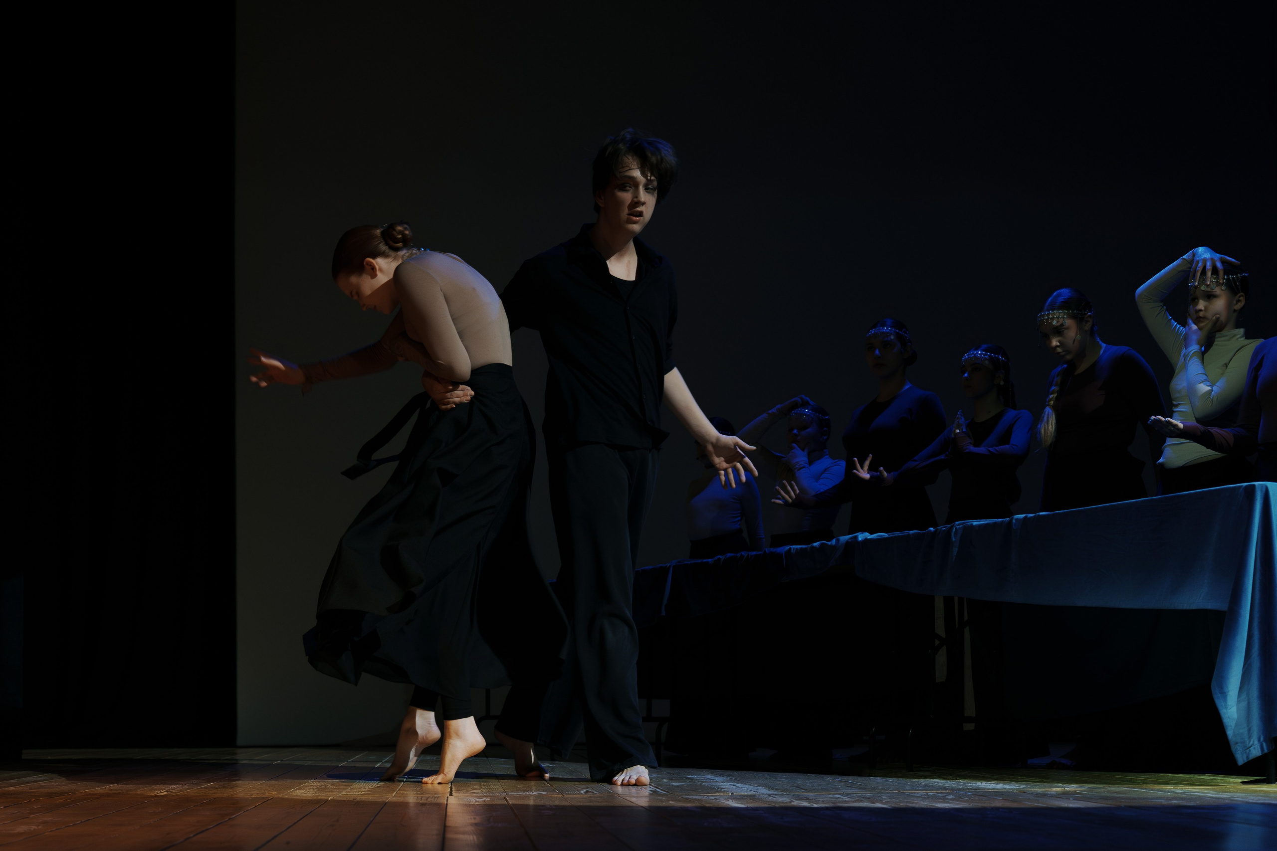 Спектакль «Демон» в постановке театральной студии «Волшебный мир театра». Фотограф Евгений Егоров