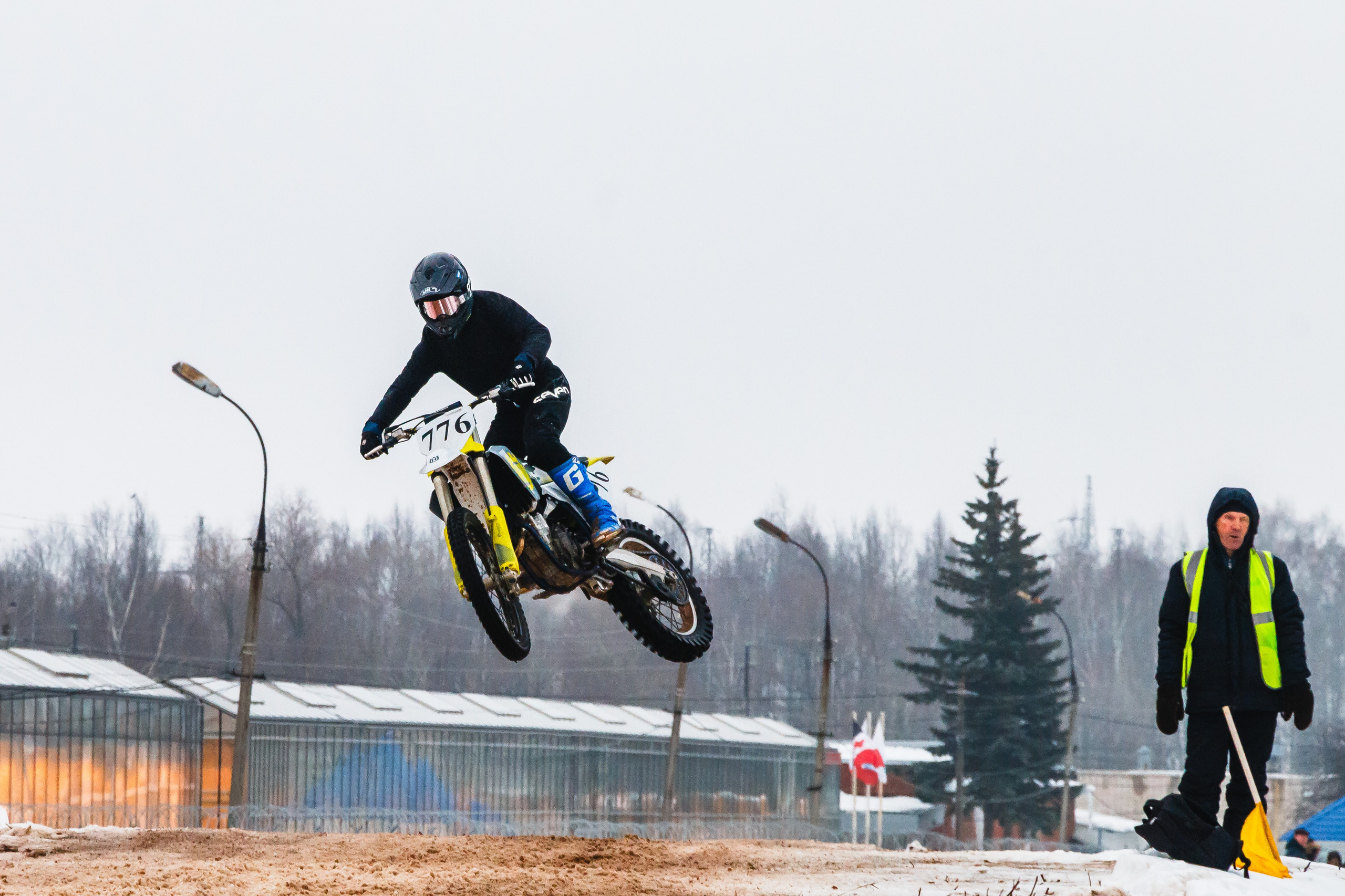 Первенство по мотокроссу 1 этап. Ижевск 2025. Олег Романов. Мастер фото по спорту