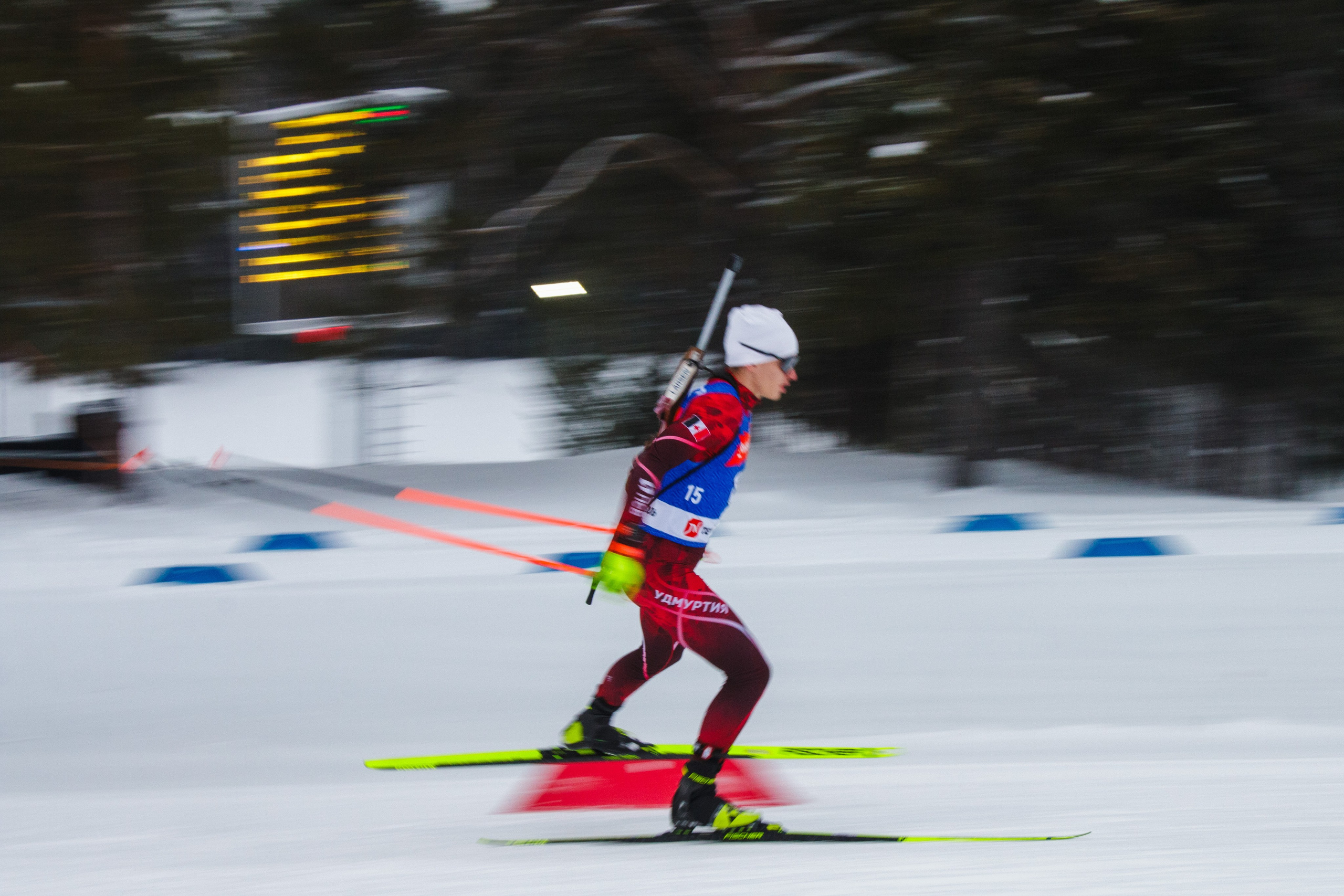 Ижевская винтовка 56. Индивидуальная гонка. Олег Романов. Мастер фото по спорту