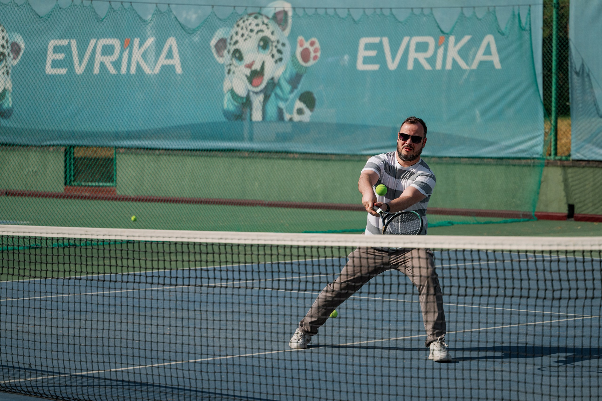 Конференция/Игра в тенис — BakoTech&Cloudfire. Фотограф в Алматы — Алексей Коньков | Репортаж, свадьбы, портреты