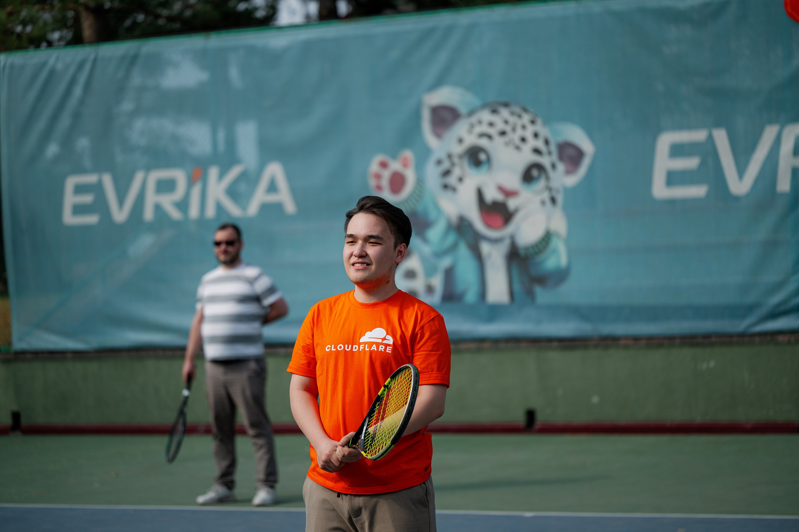 Конференция/Игра в тенис — BakoTech&Cloudfire. Фотограф в Алматы — Алексей Коньков | Репортаж, свадьбы, портреты