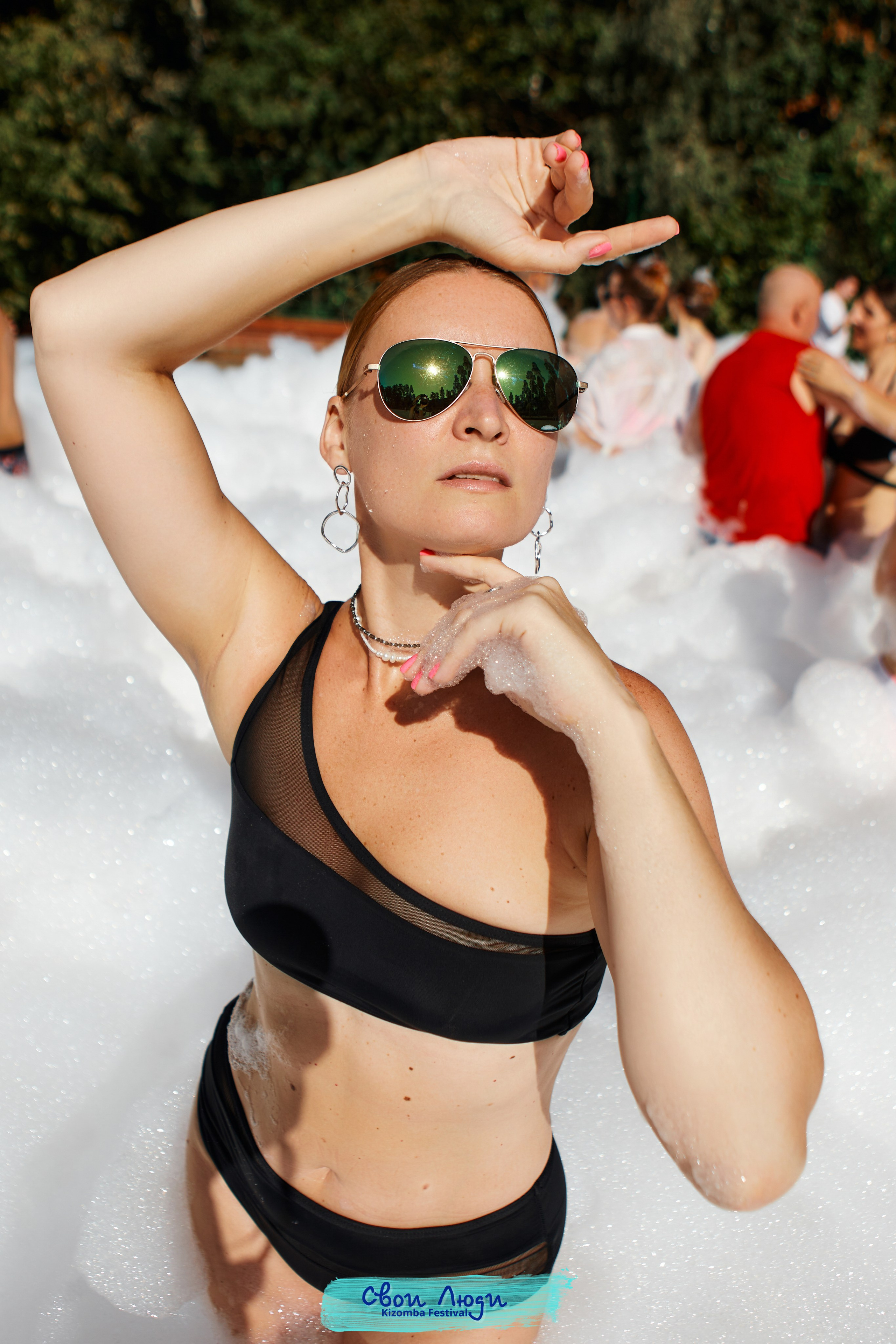 Foam party. Свадебный фотограф