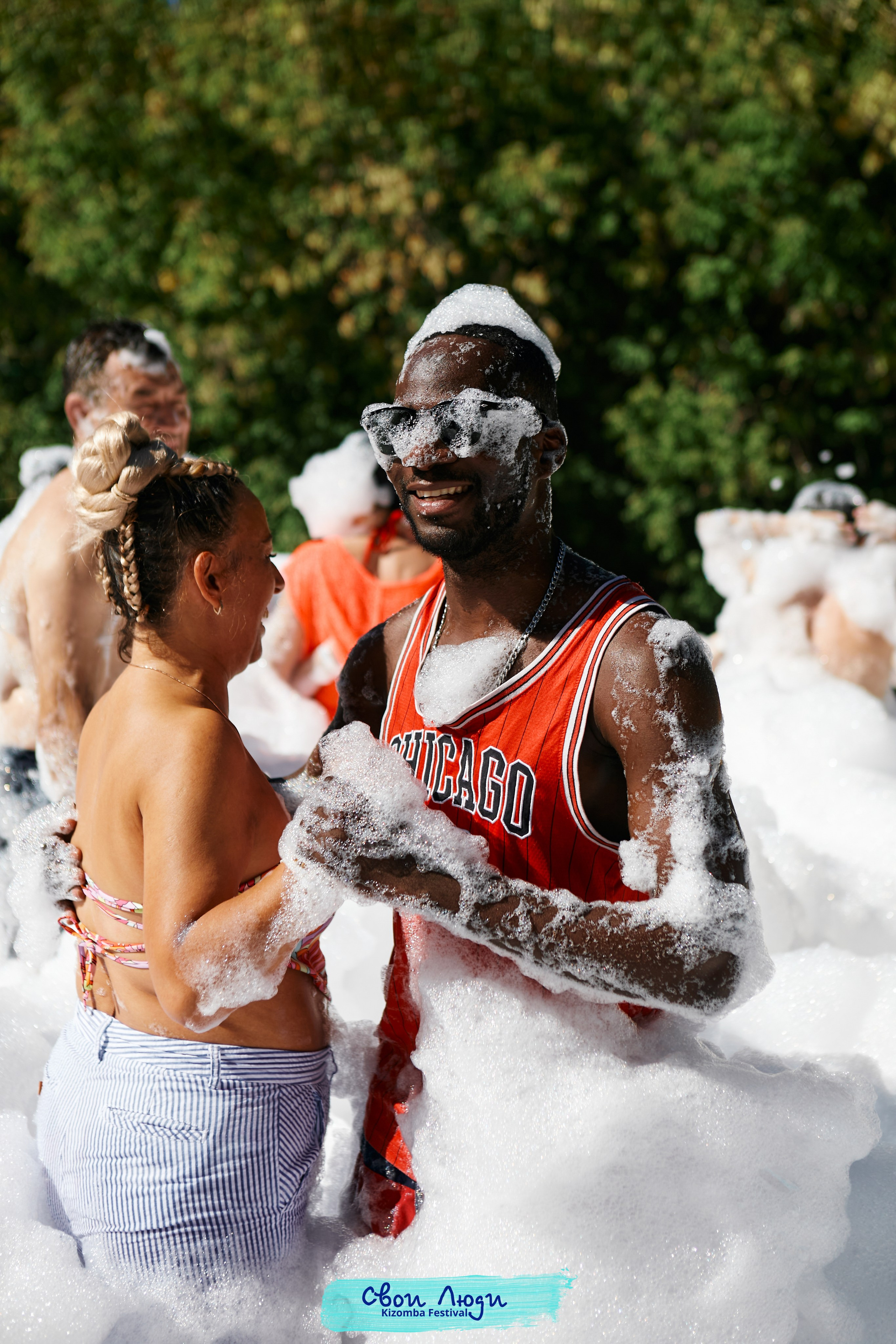 Foam party. Свадебный фотограф