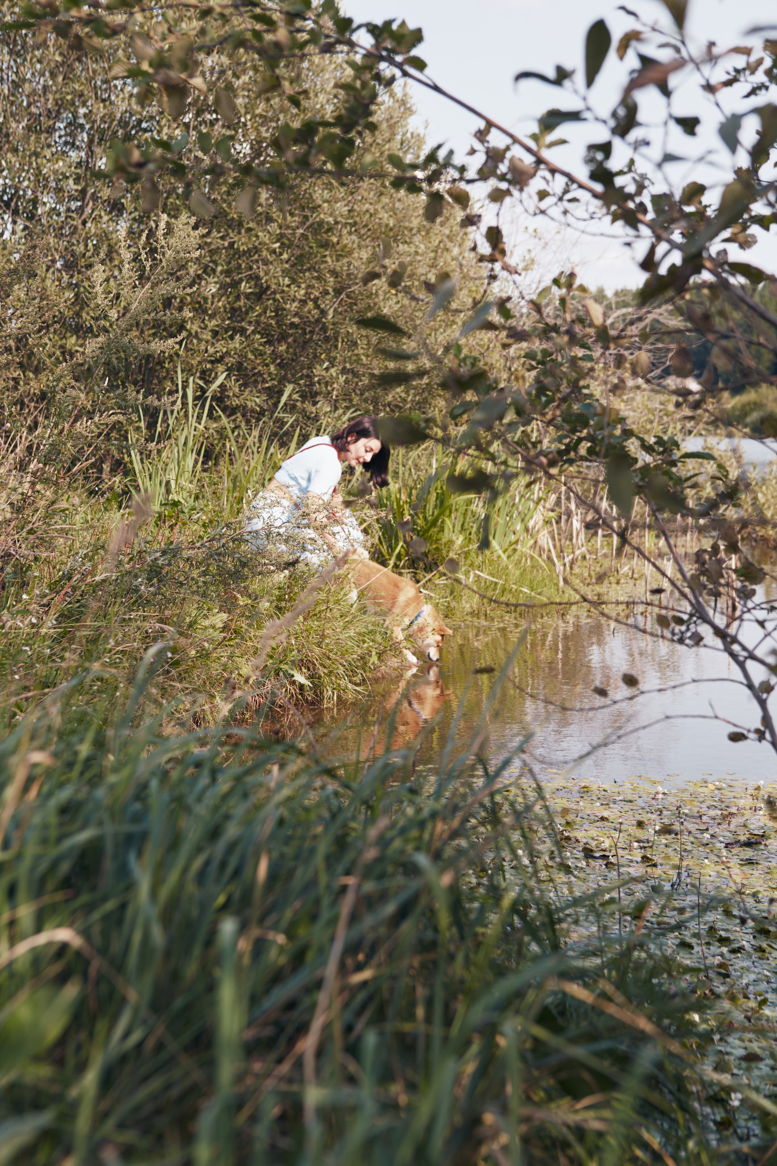 Katya & Rokki. Portrait, family and pet photographer in Cyprus, Ksenia Bourdelle