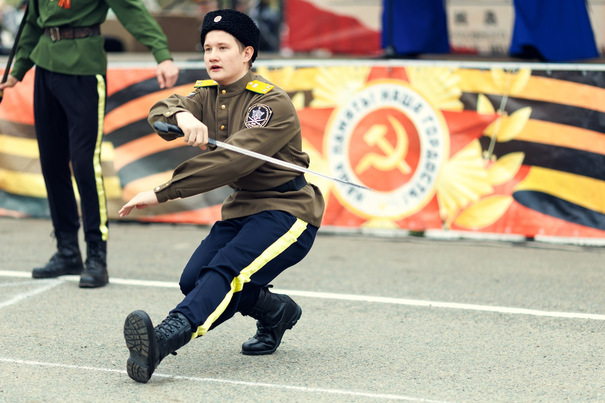 Празднование 80-летия победы над фашизмом. Славянка. Приморский край. Андрей Кровлин — фотограф в Славянке