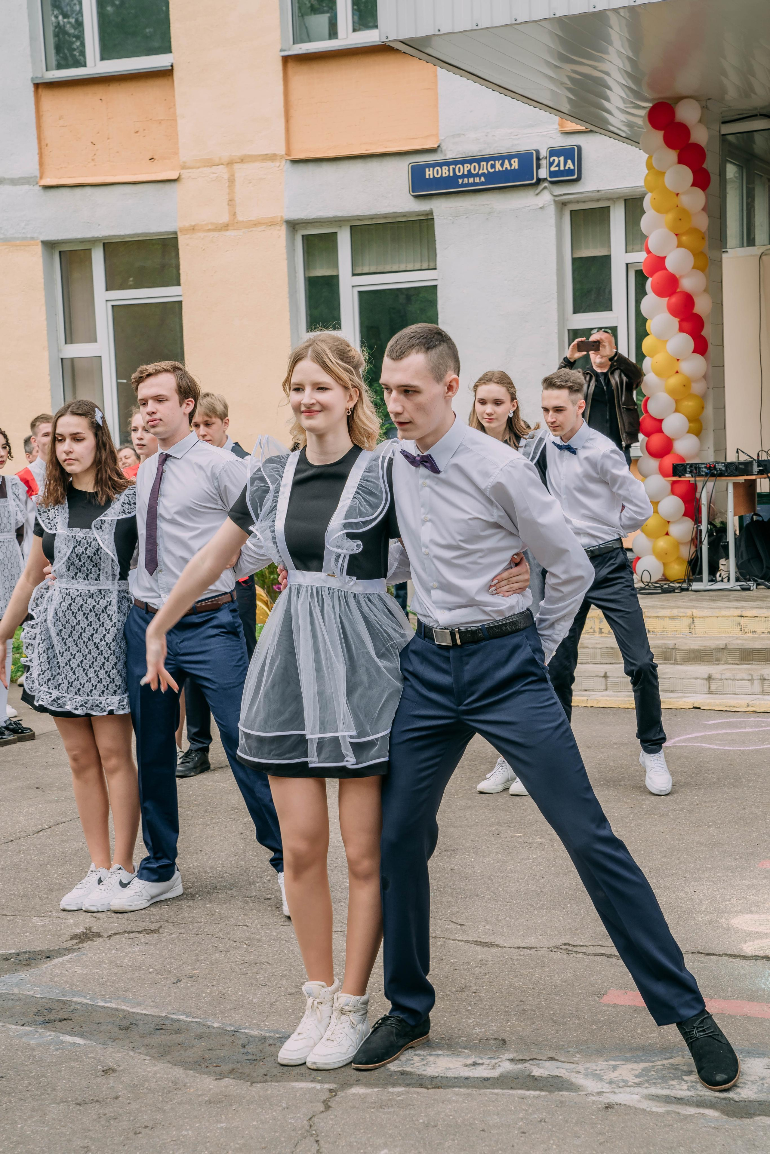 Последний звонок Оксаны. Семейный и школьный фотограф в Москве Юлия Кобзева