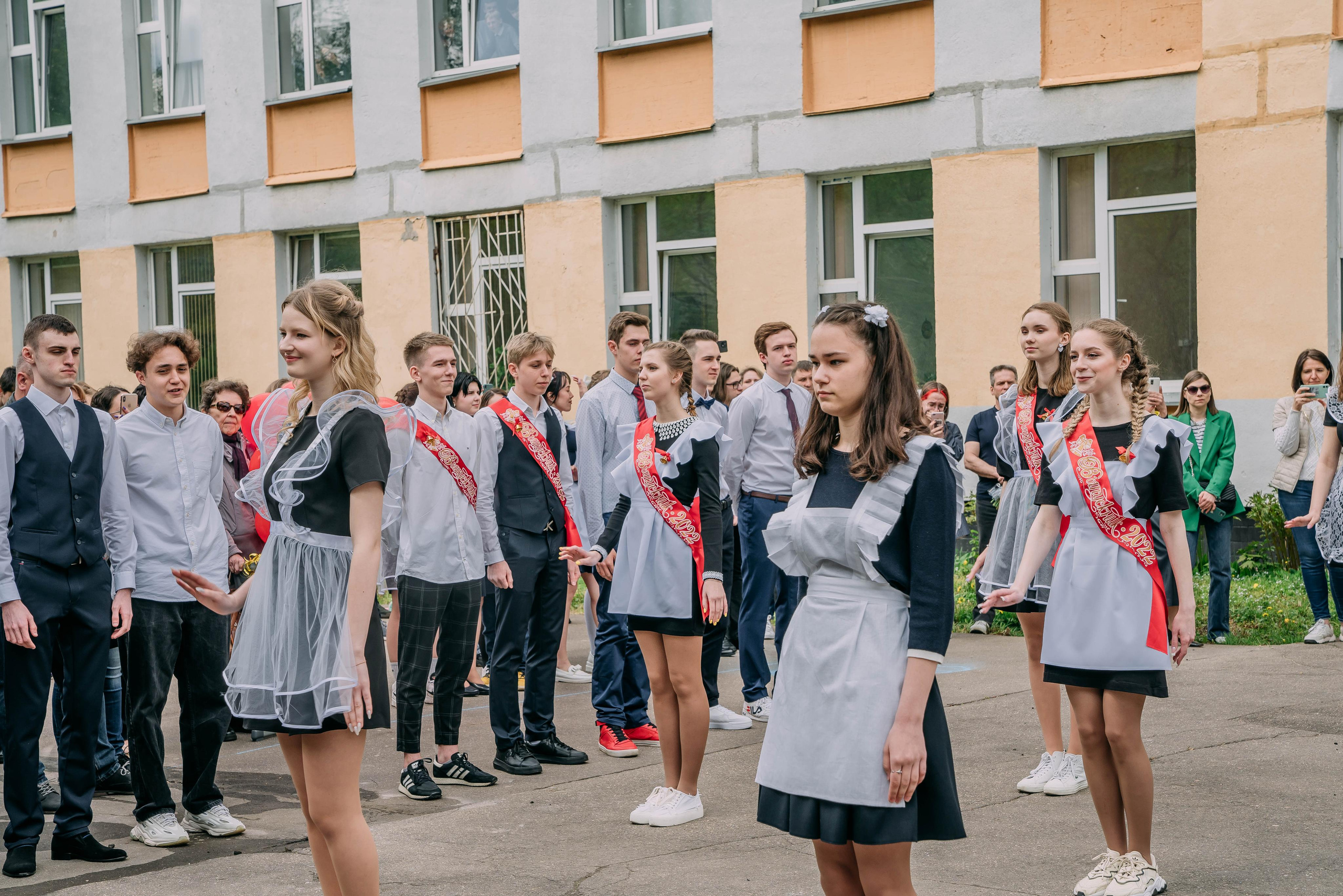 Последний звонок Оксаны. Семейный и школьный фотограф в Москве Юлия Кобзева