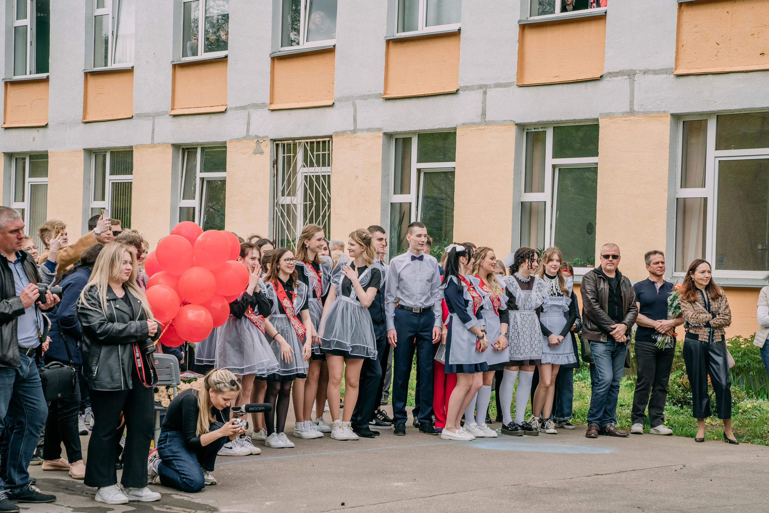 Последний звонок Оксаны. Семейный и школьный фотограф в Москве Юлия Кобзева