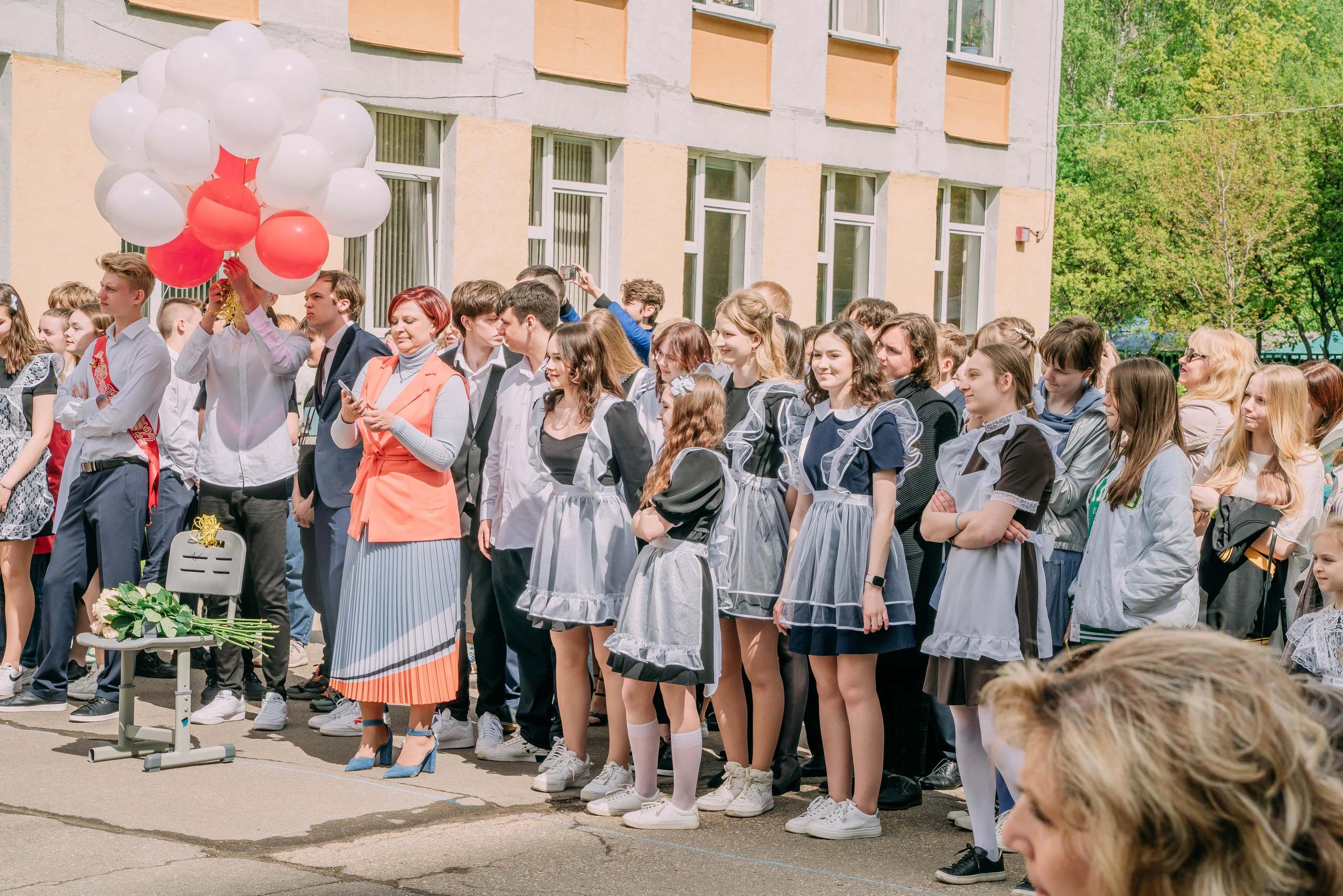 Последний звонок Оксаны. Семейный и школьный фотограф в Москве Юлия Кобзева