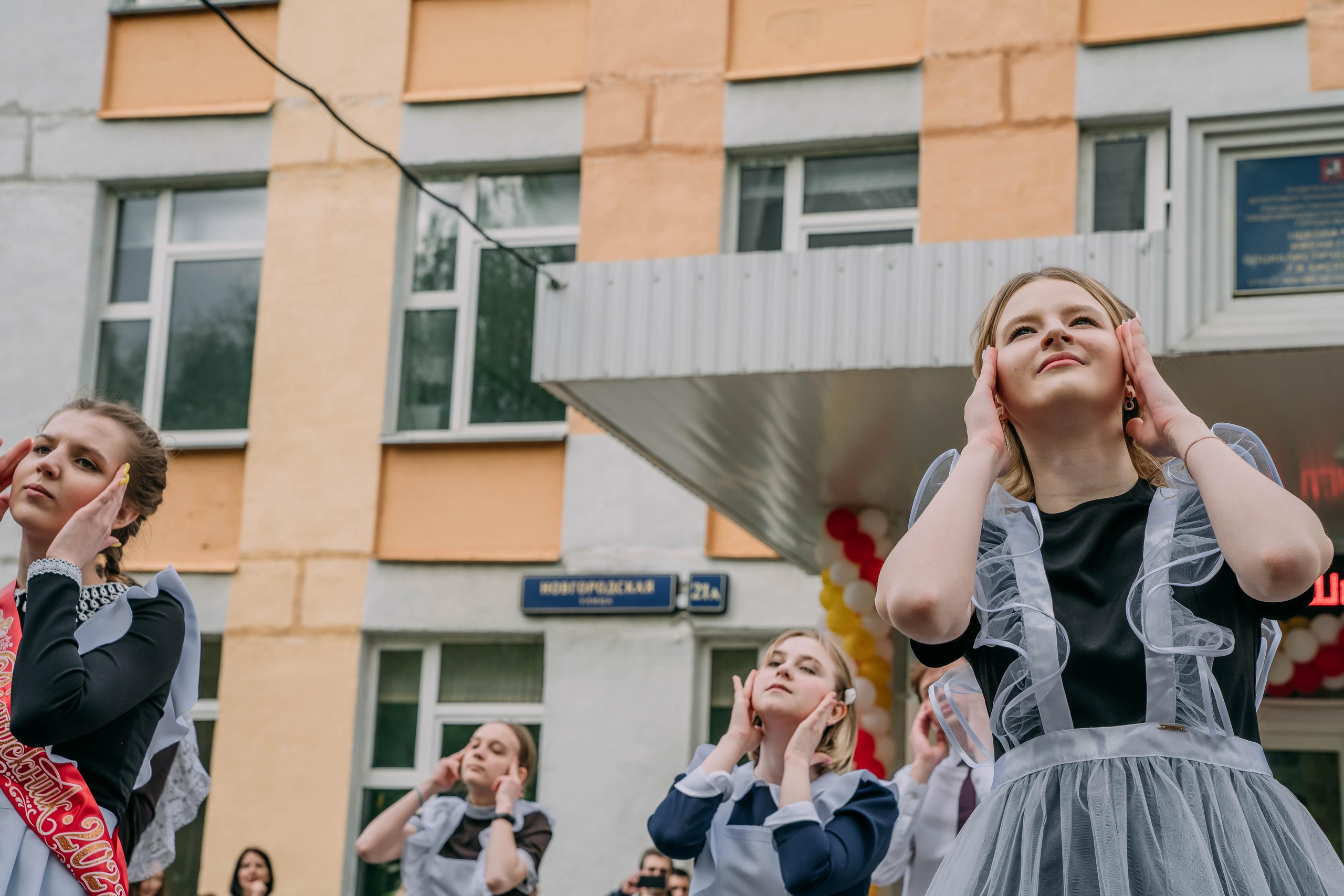 Последний звонок Оксаны. Семейный и школьный фотограф в Москве Юлия Кобзева