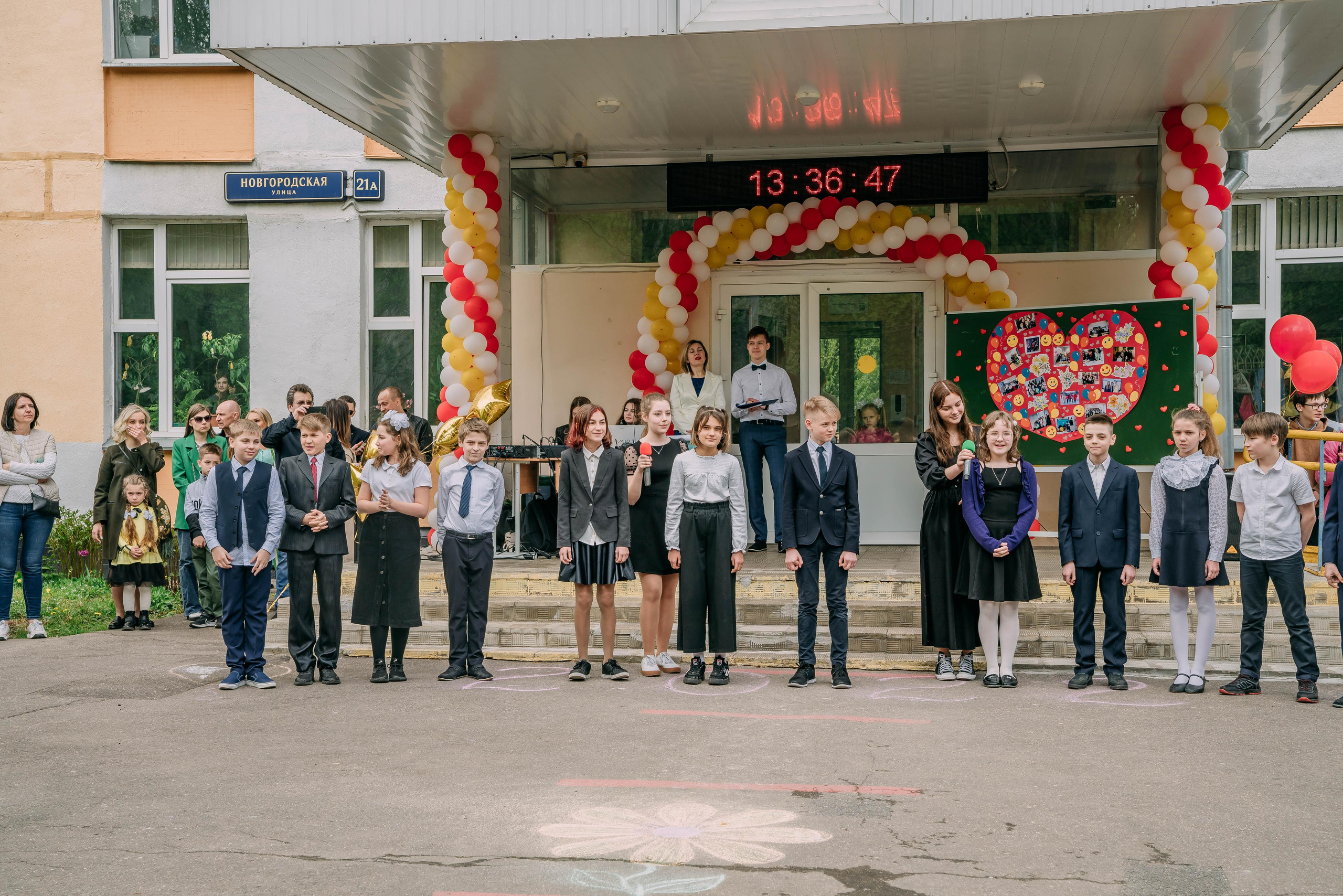 Последний звонок Оксаны. Семейный и школьный фотограф в Москве Юлия Кобзева