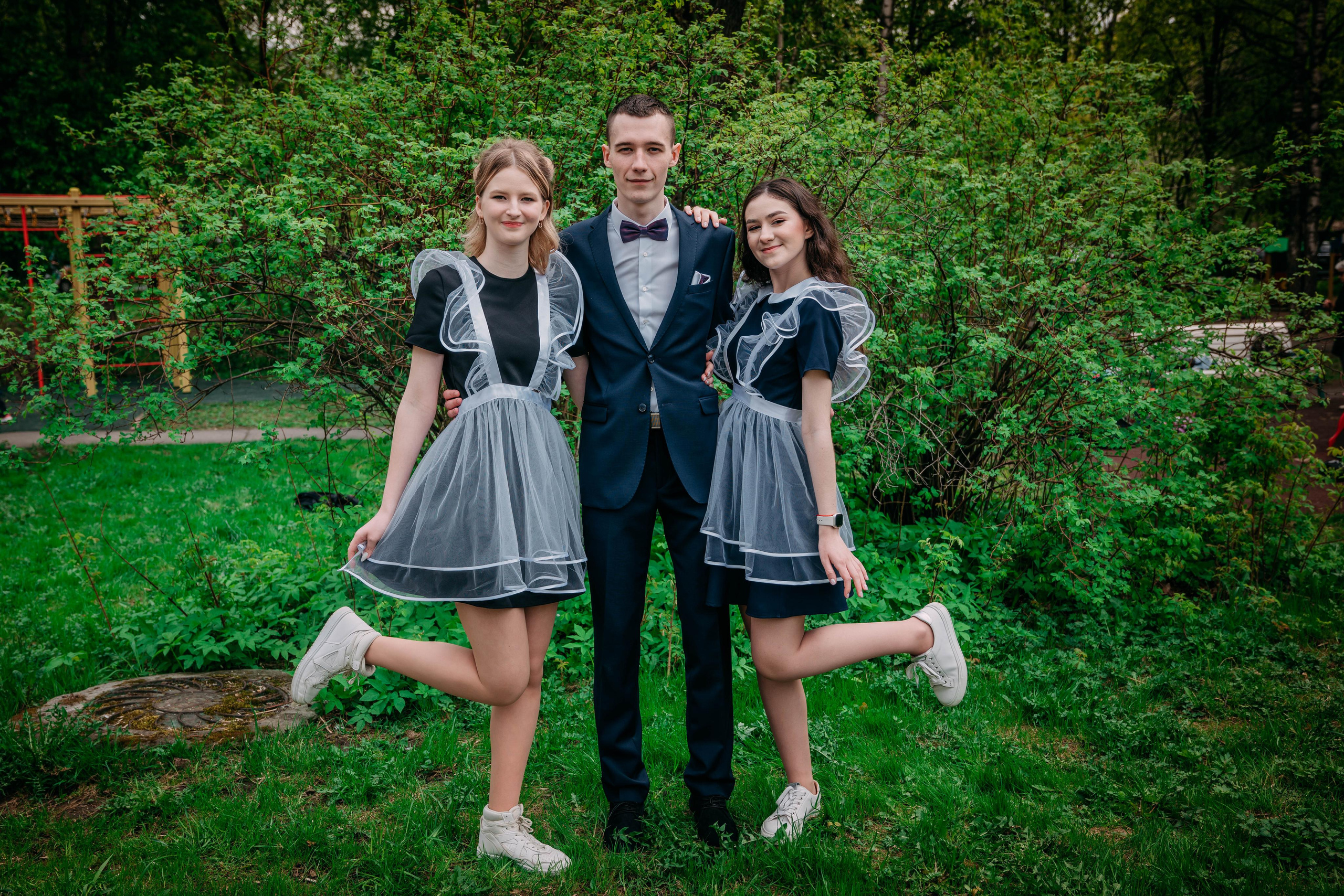 Последний звонок Оксаны. Семейный и школьный фотограф в Москве Юлия Кобзева