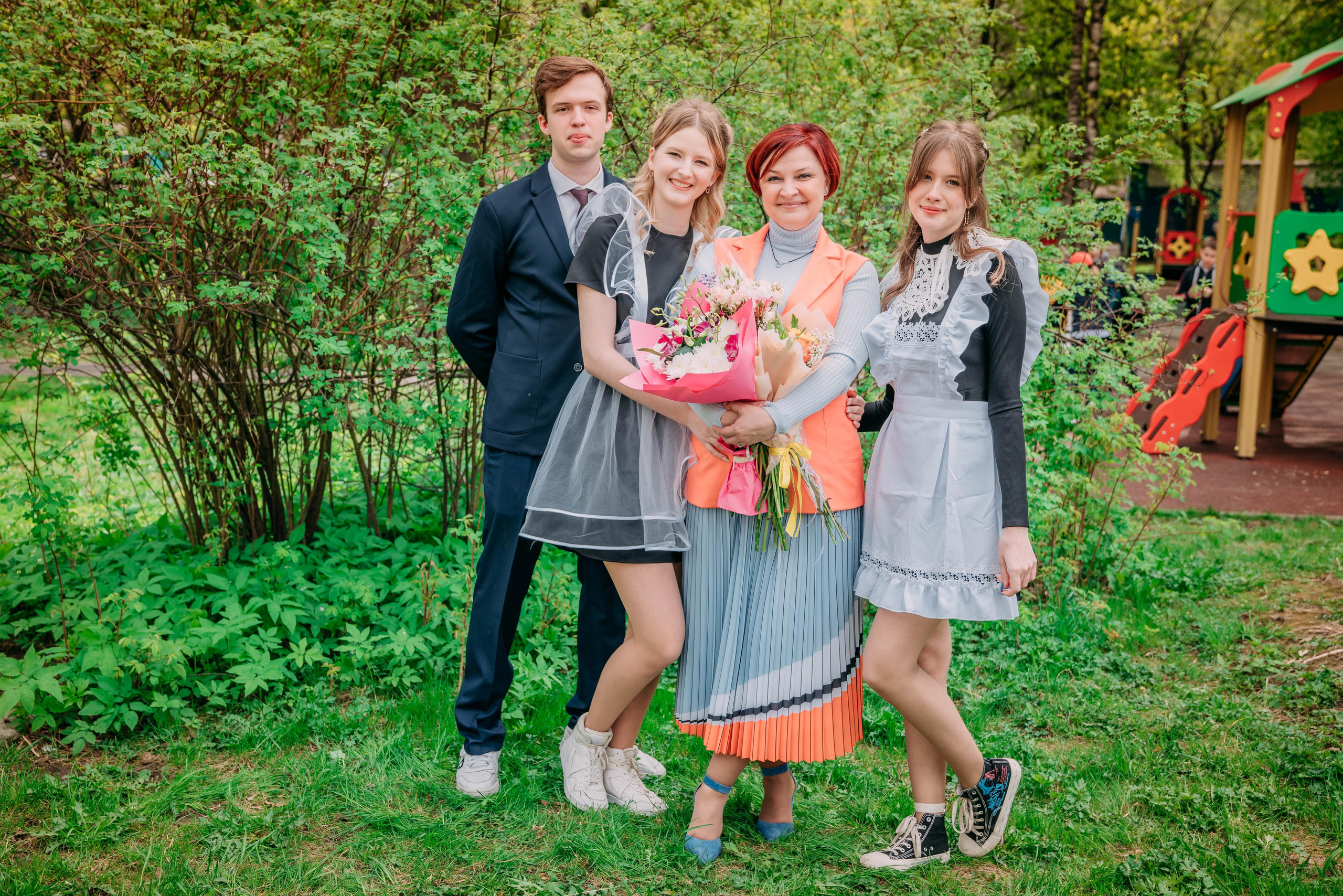 Последний звонок Оксаны. Семейный и школьный фотограф в Москве Юлия Кобзева