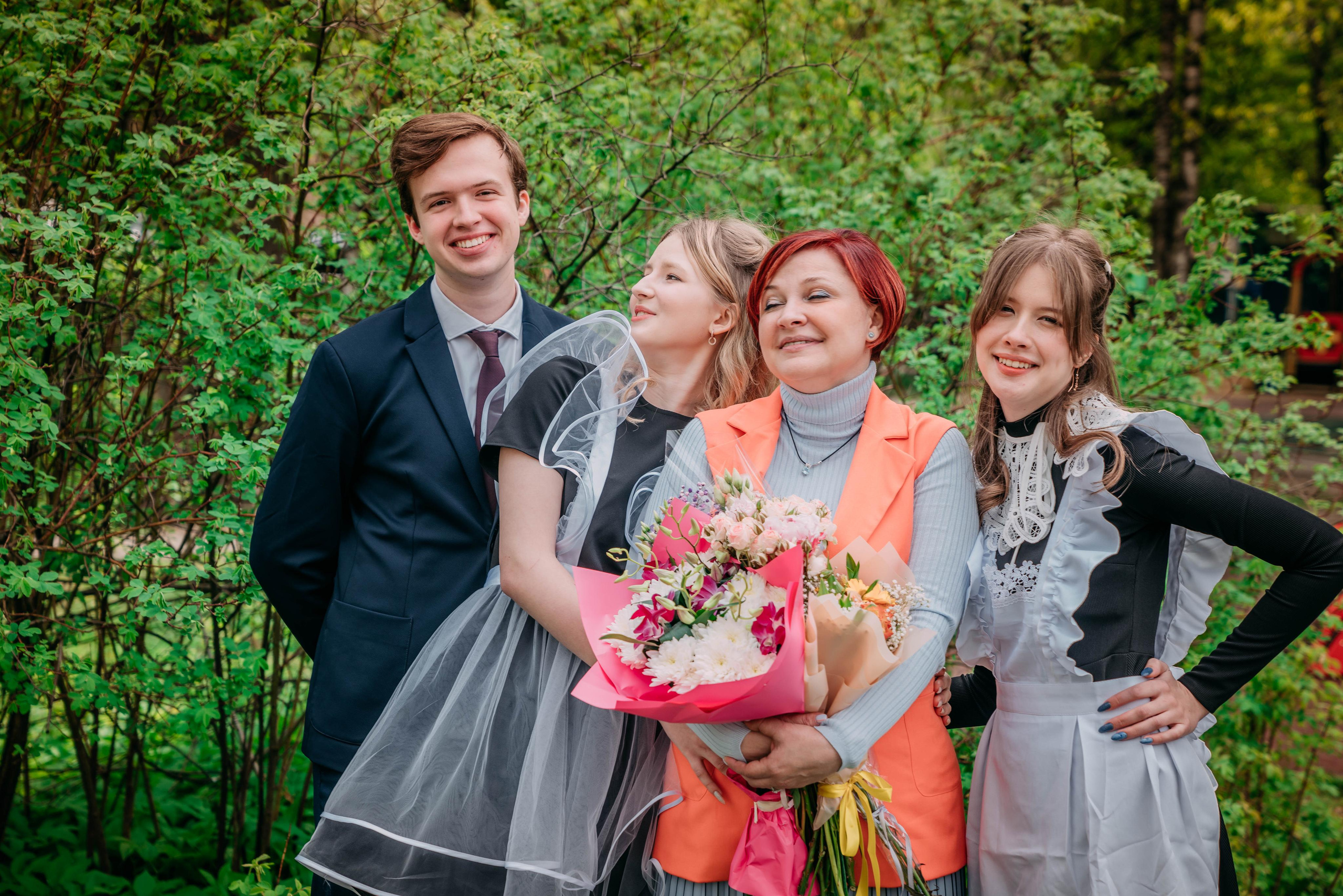 Последний звонок Оксаны. Семейный и школьный фотограф в Москве Юлия Кобзева