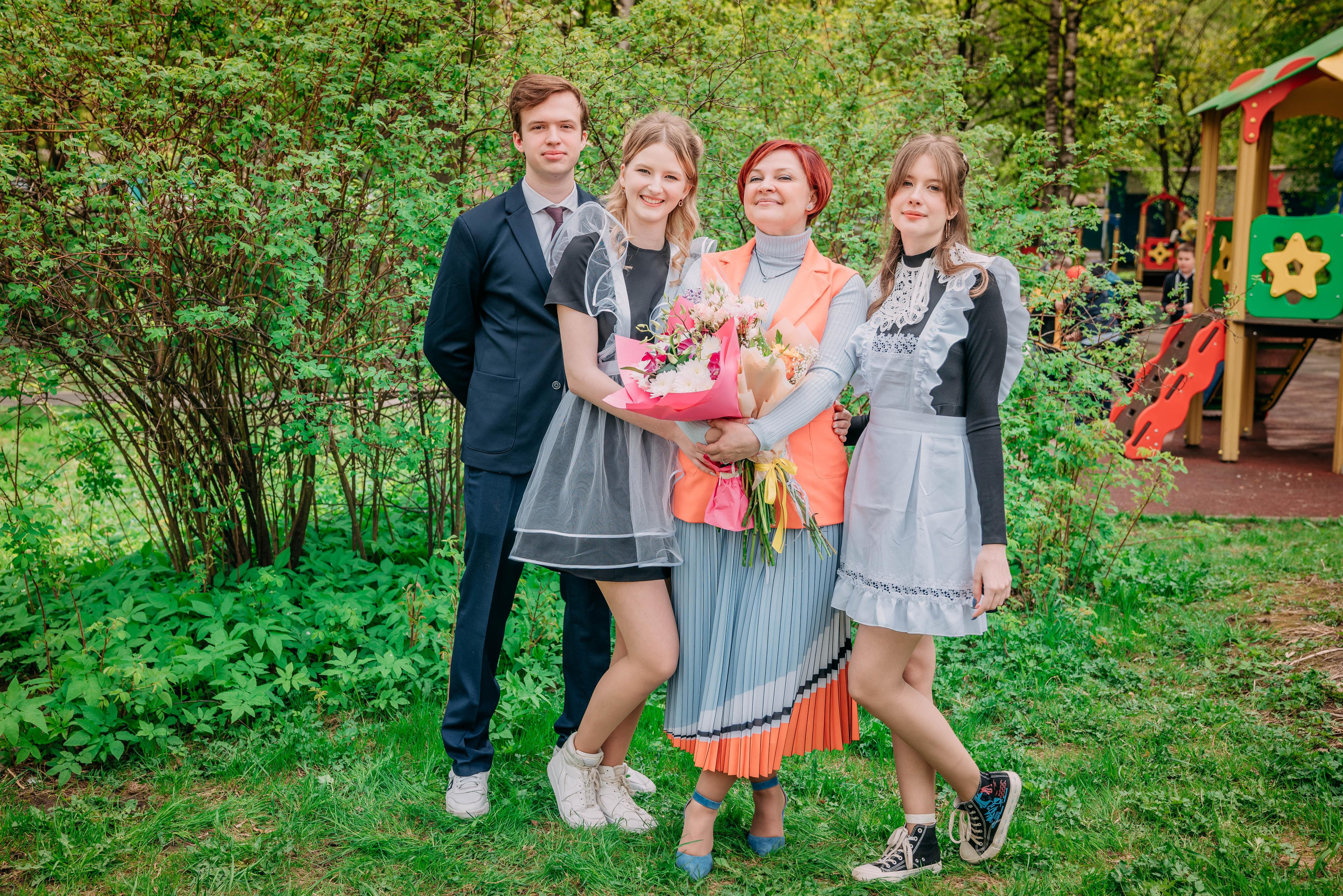 Последний звонок Оксаны. Семейный и школьный фотограф в Москве Юлия Кобзева