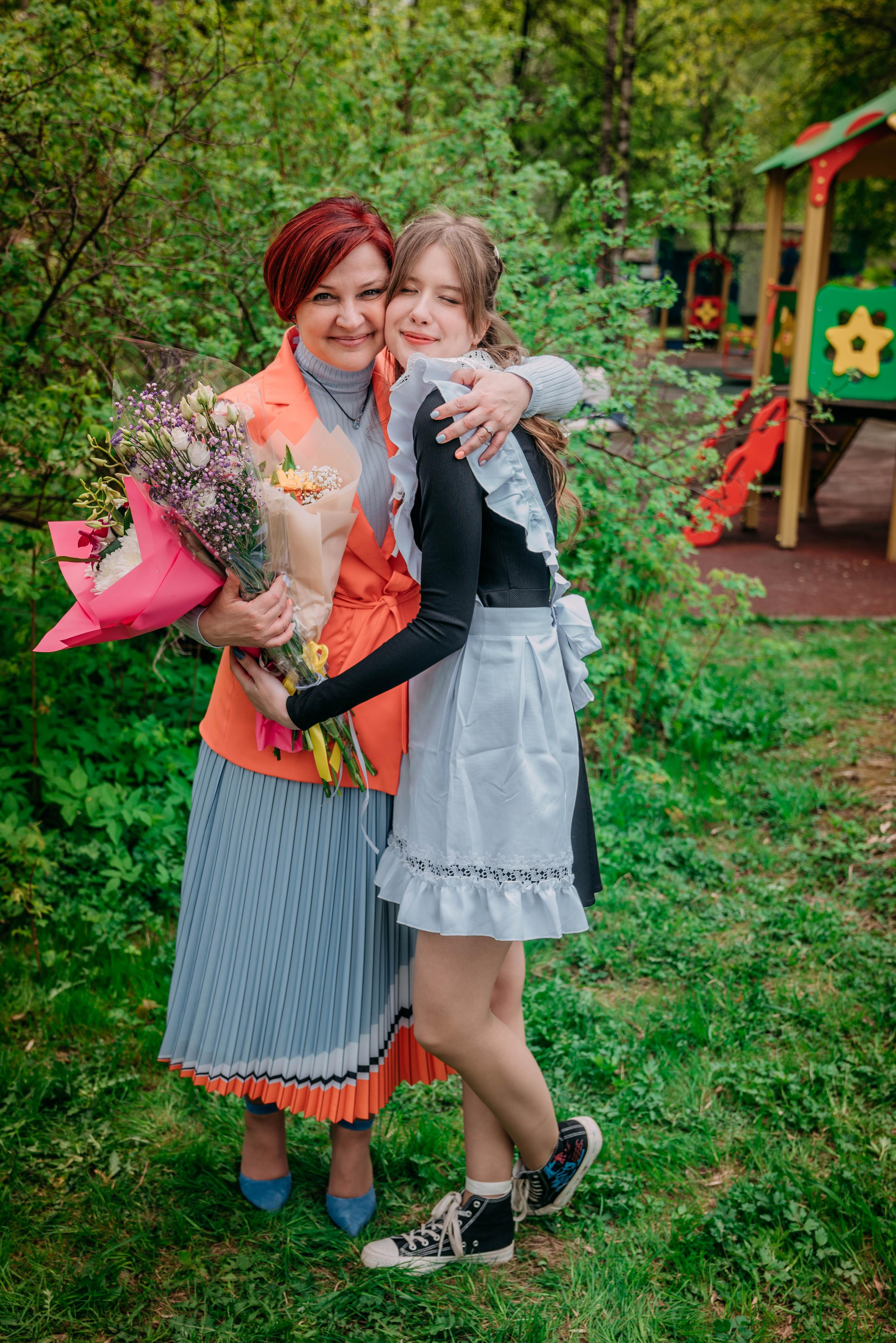 Последний звонок Оксаны. Семейный и школьный фотограф в Москве Юлия Кобзева