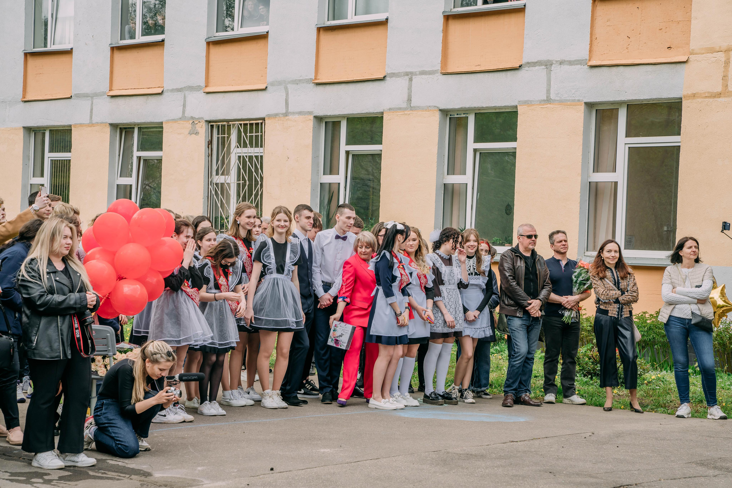 Последний звонок Оксаны. Семейный и школьный фотограф в Москве Юлия Кобзева