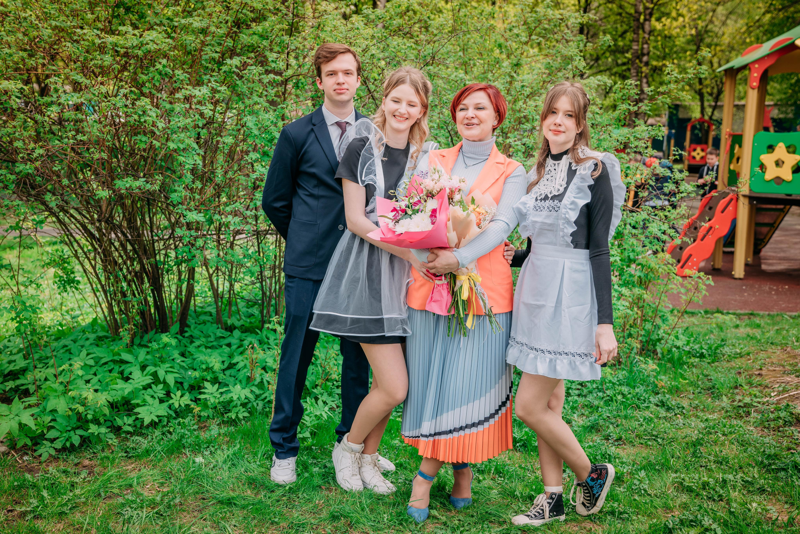 Последний звонок Оксаны. Семейный и школьный фотограф в Москве Юлия Кобзева