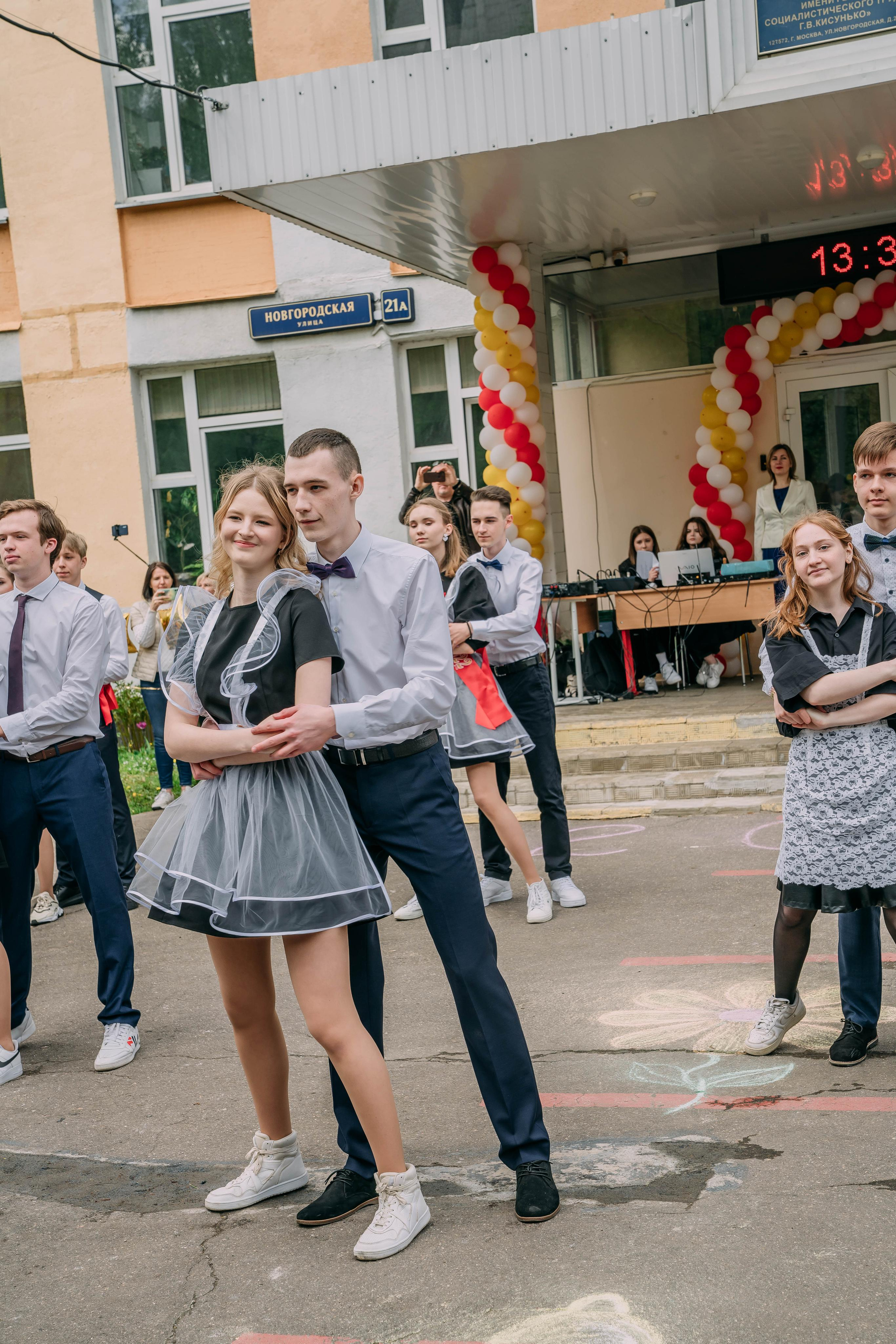 Последний звонок Оксаны. Семейный и школьный фотограф в Москве Юлия Кобзева