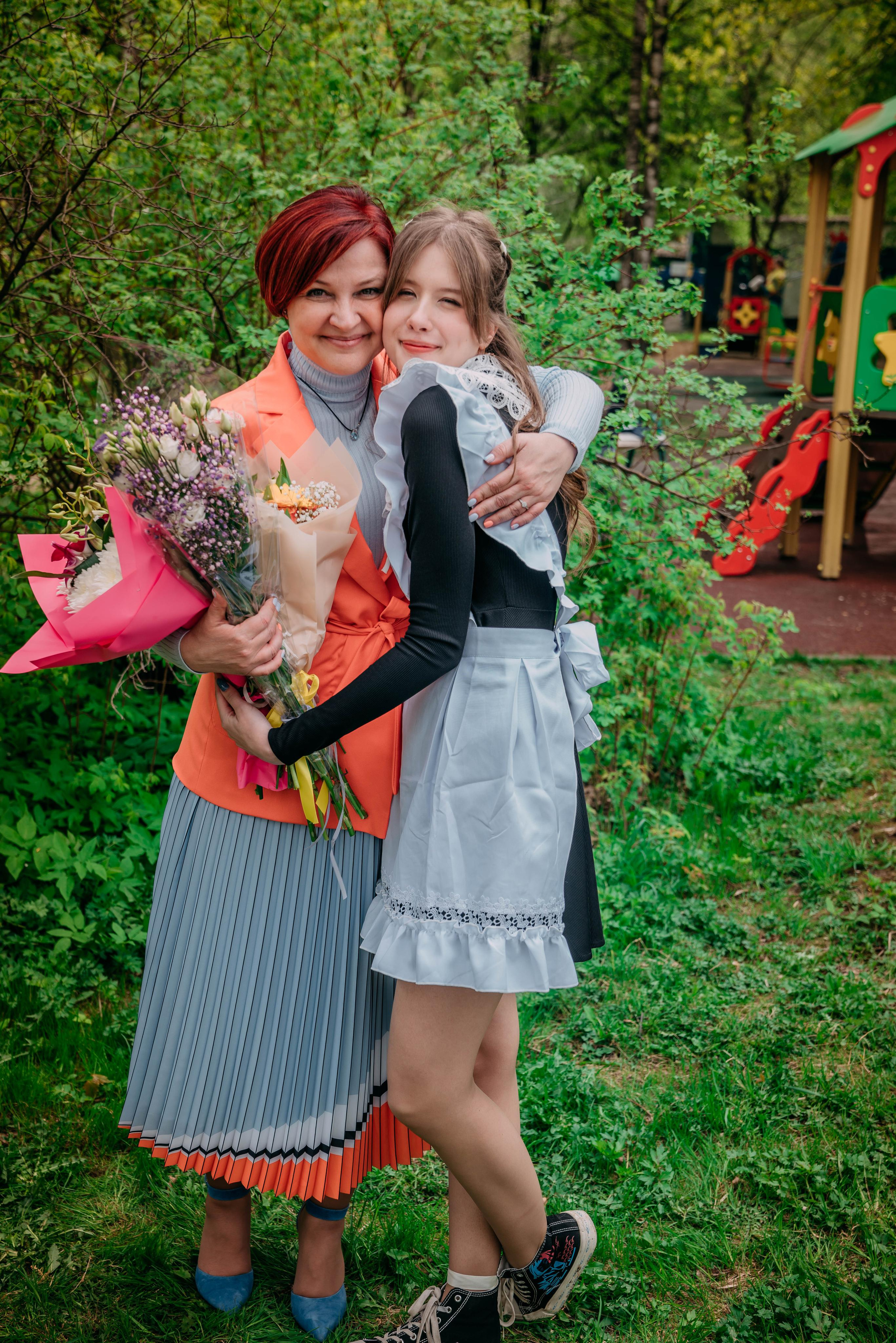 Последний звонок Оксаны. Семейный и школьный фотограф в Москве Юлия Кобзева