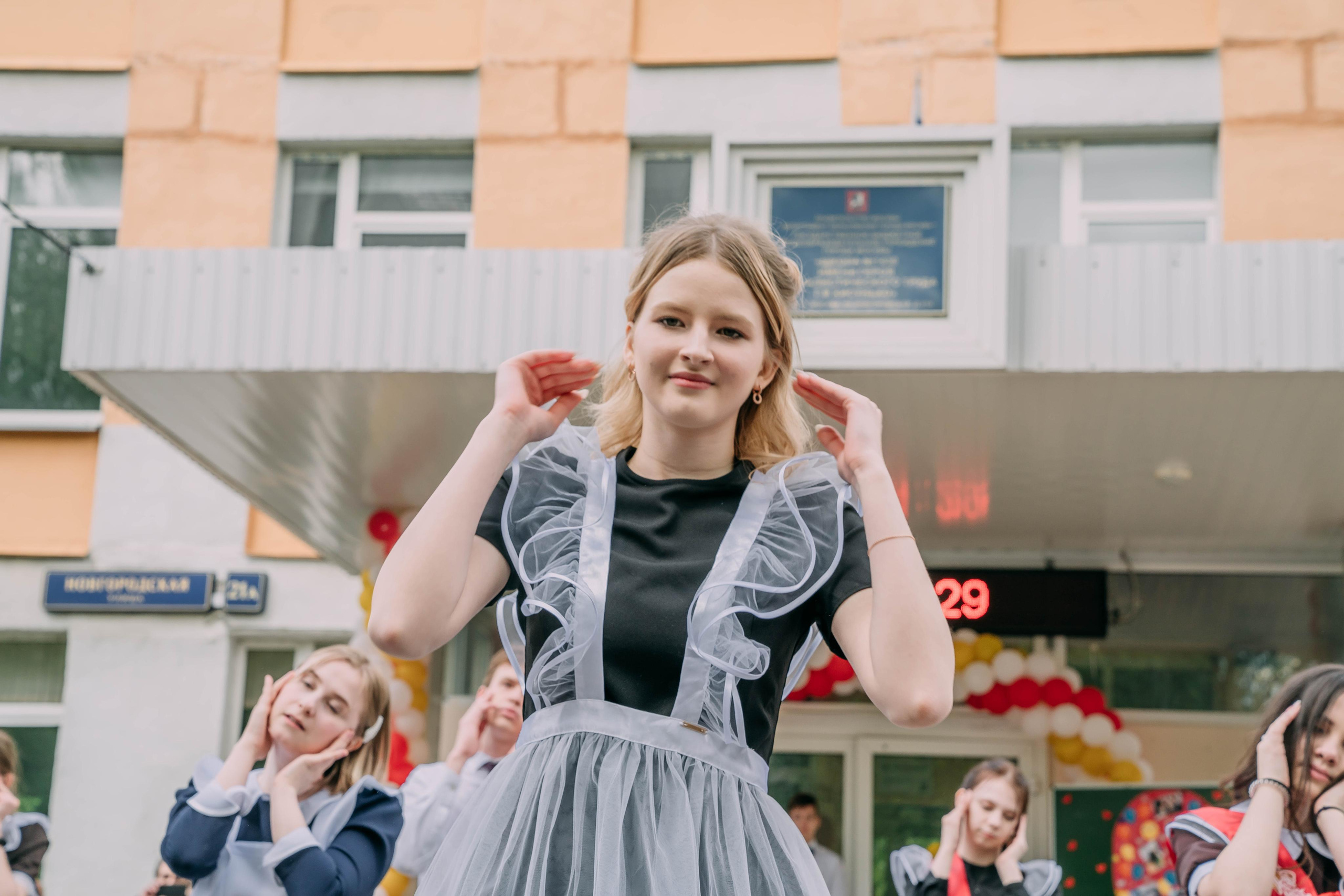 Последний звонок Оксаны. Семейный и школьный фотограф в Москве Юлия Кобзева