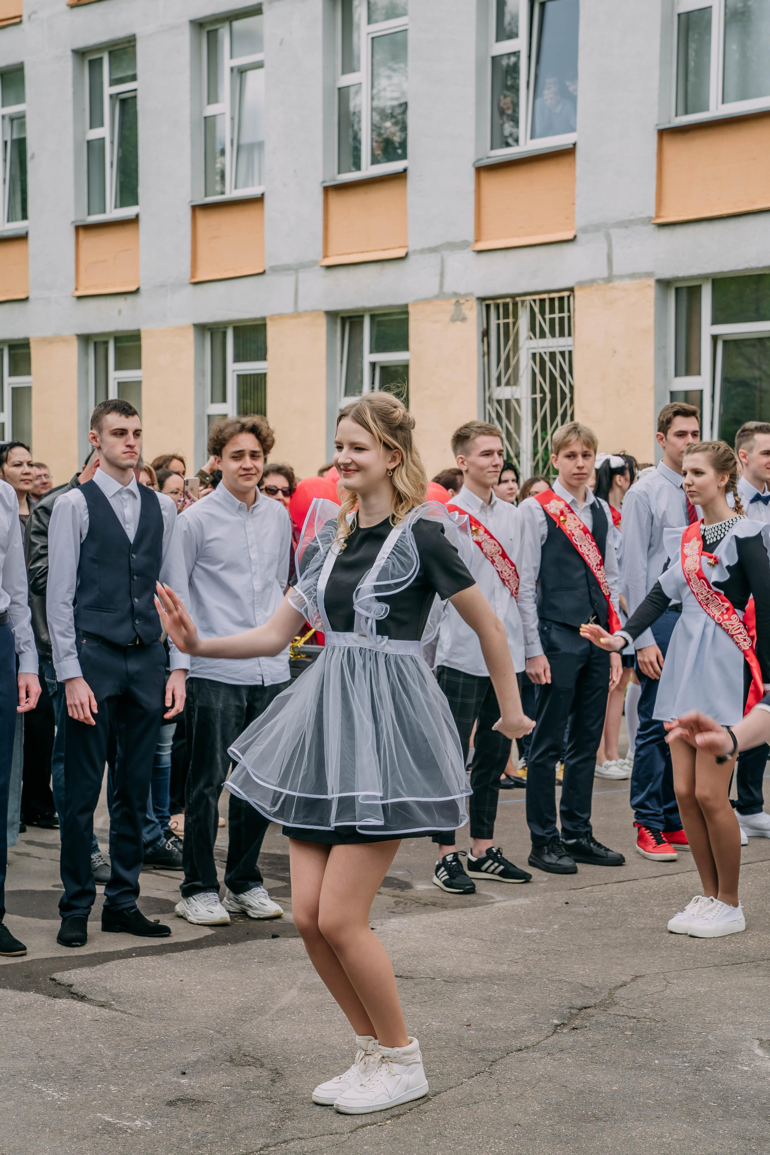 Последний звонок Оксаны. Семейный и школьный фотограф в Москве Юлия Кобзева
