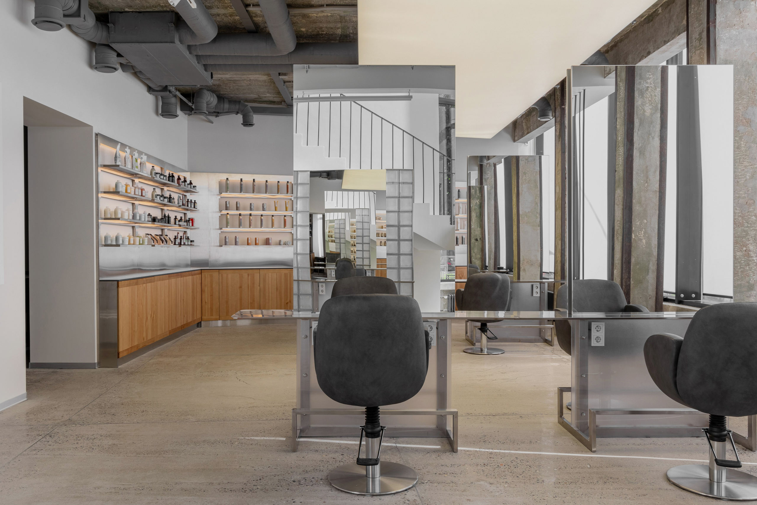 Парикмахерская Культура в Москве. Интерьерный фотограф в Нижнем Новгороде и Москве Владимир Гудков