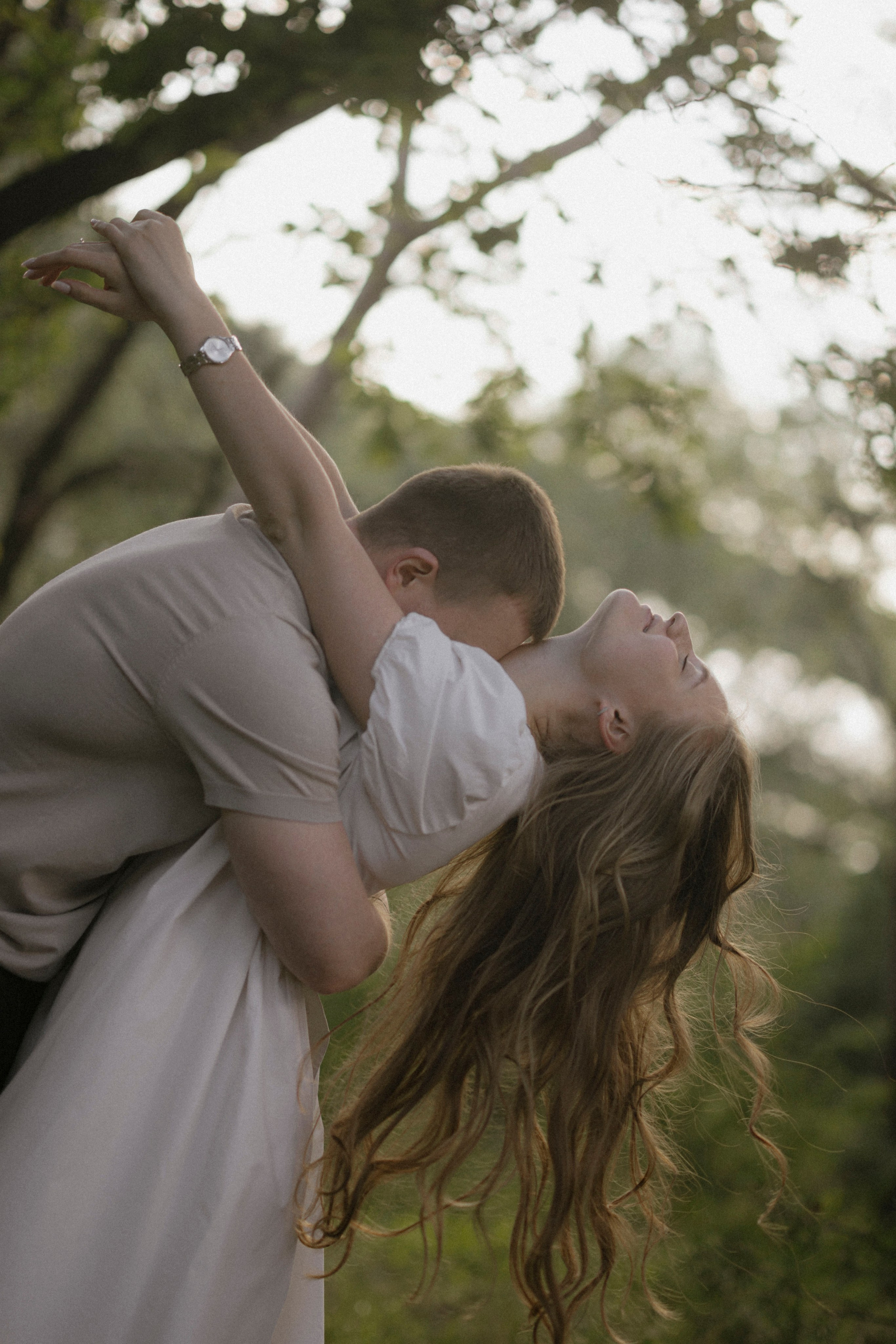 Love story на природе. Свадебный фотограф в Москве