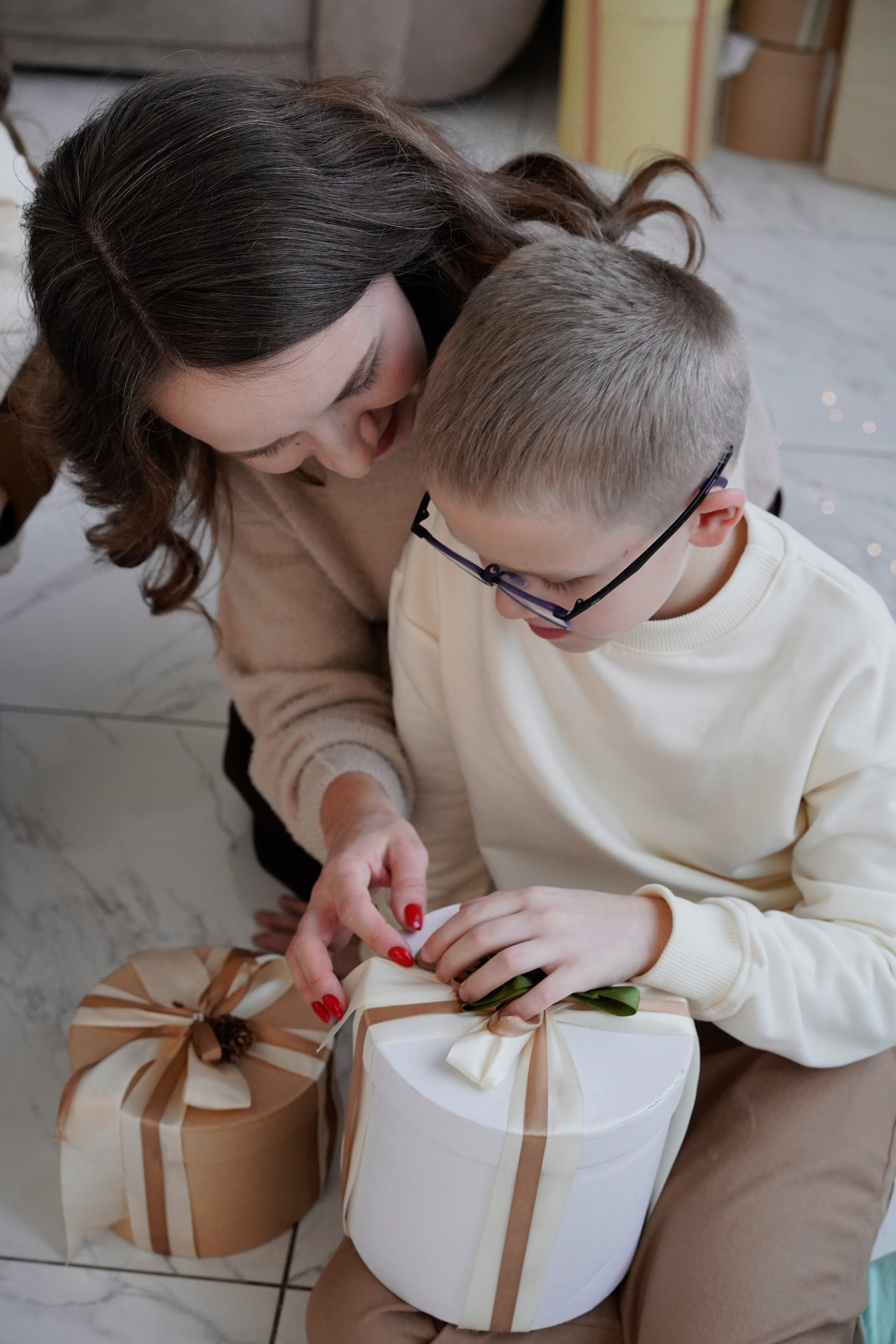 Новый год в мимике. Студийный и портретный фотограф в САНКТ-ПЕТЕРБУРГЕИрина Махаон