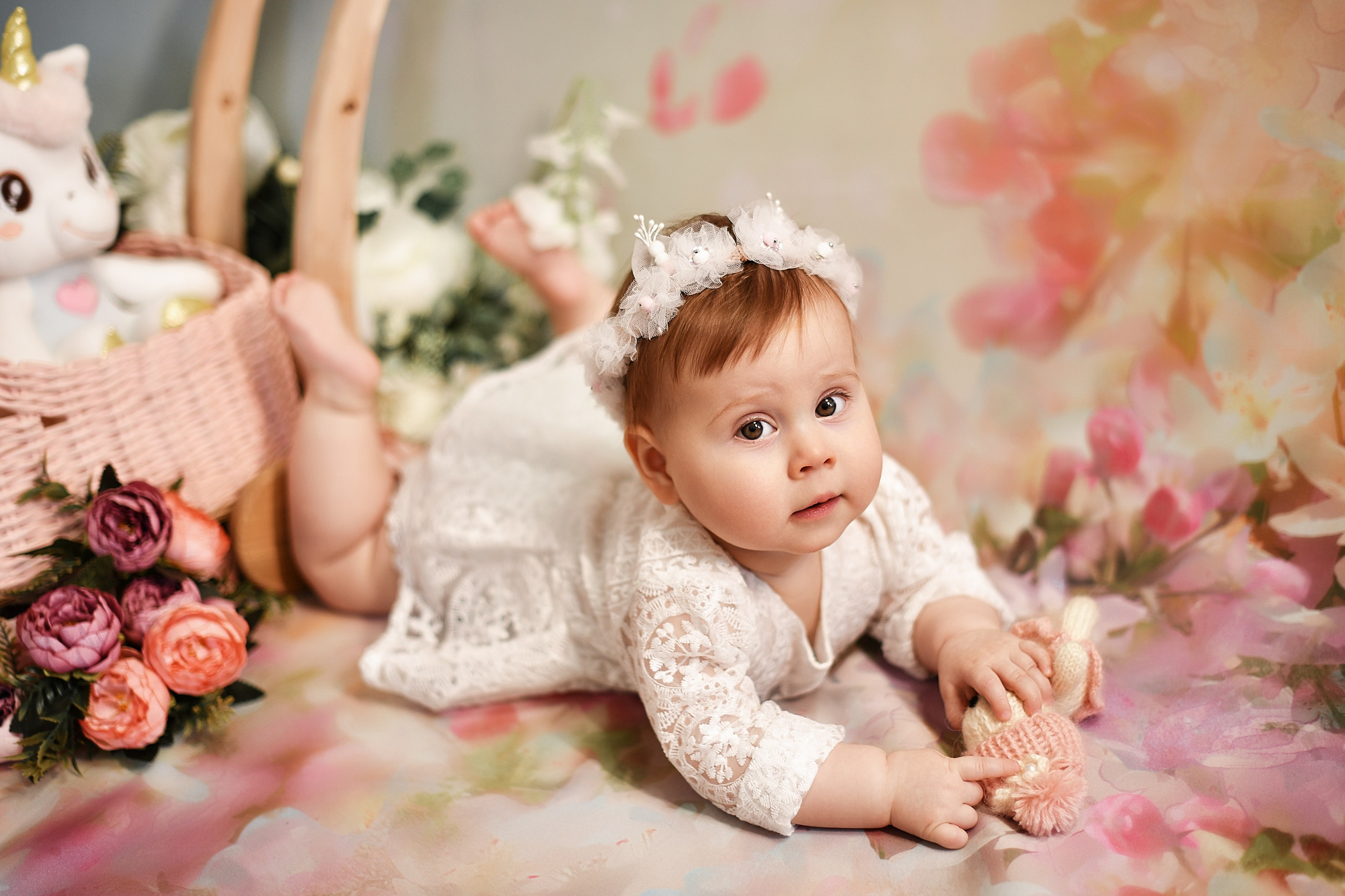 Домашняя съемка для Полиночки. Фотограф беременности и новорожденных малышей Анастасия Никитина