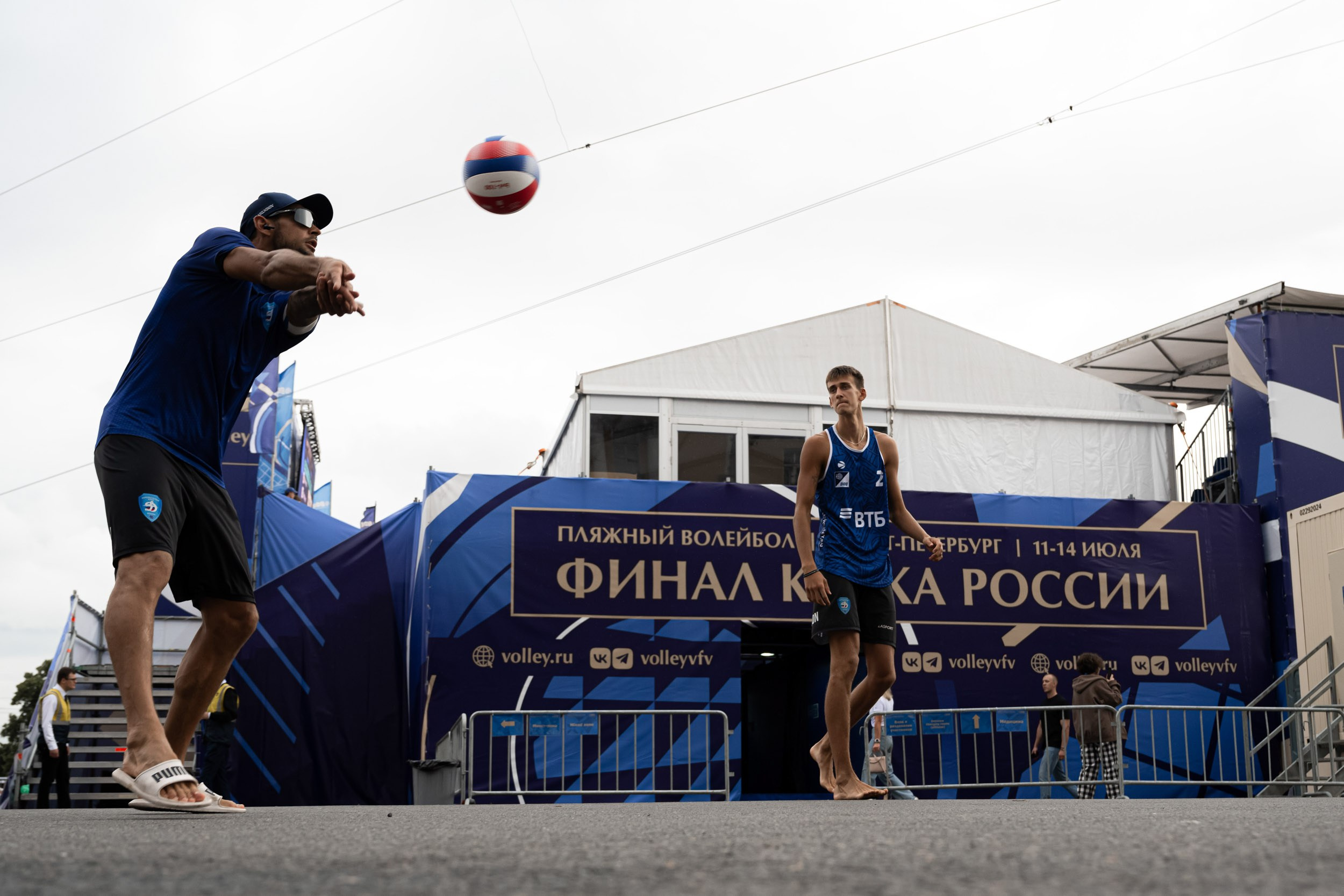 Final of the Russian Beach Volleyball Cup. Фотограф Кирилл Сафонов