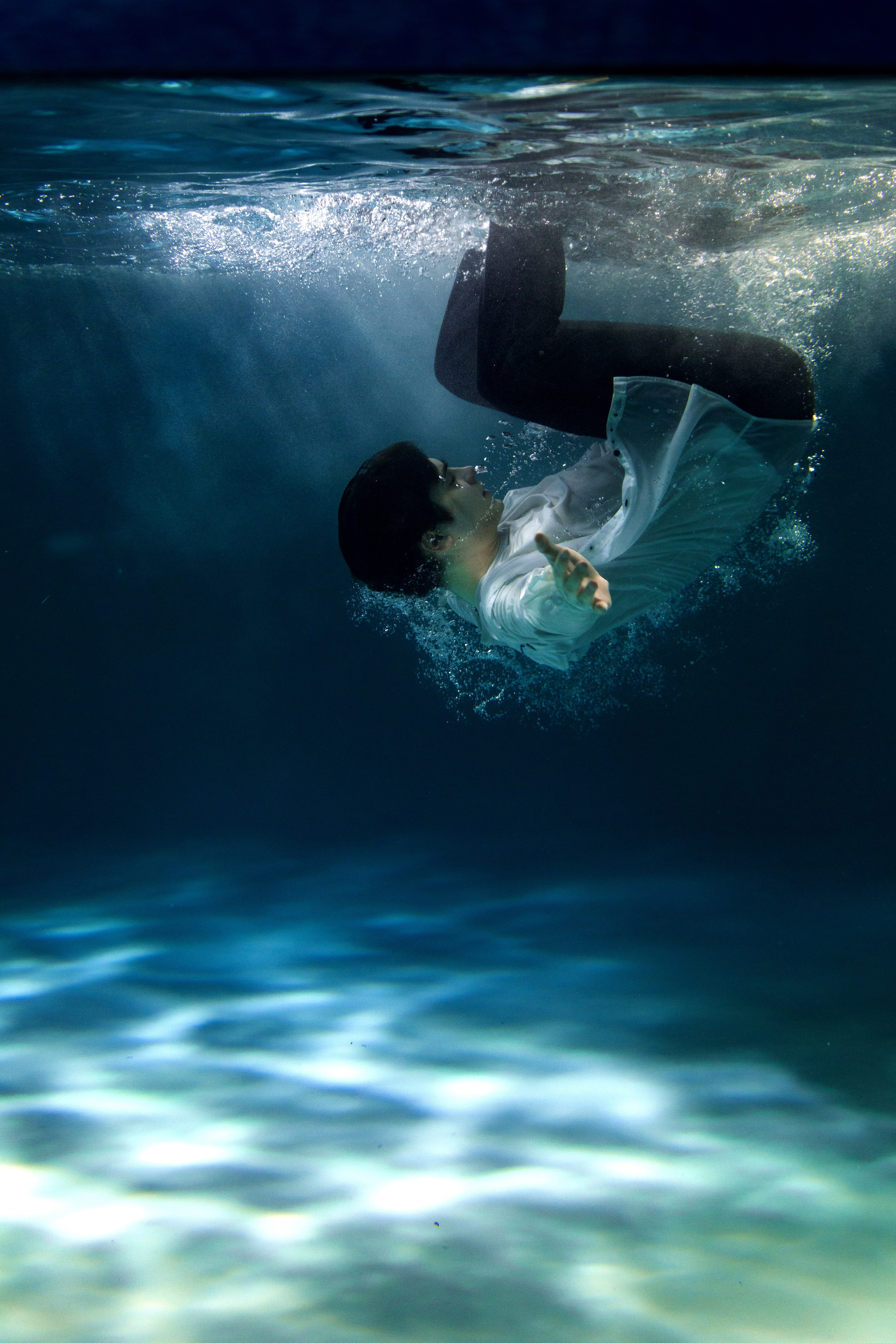 Под водой. Фотограф и дизайнер в Москве Екатерина Лобачева