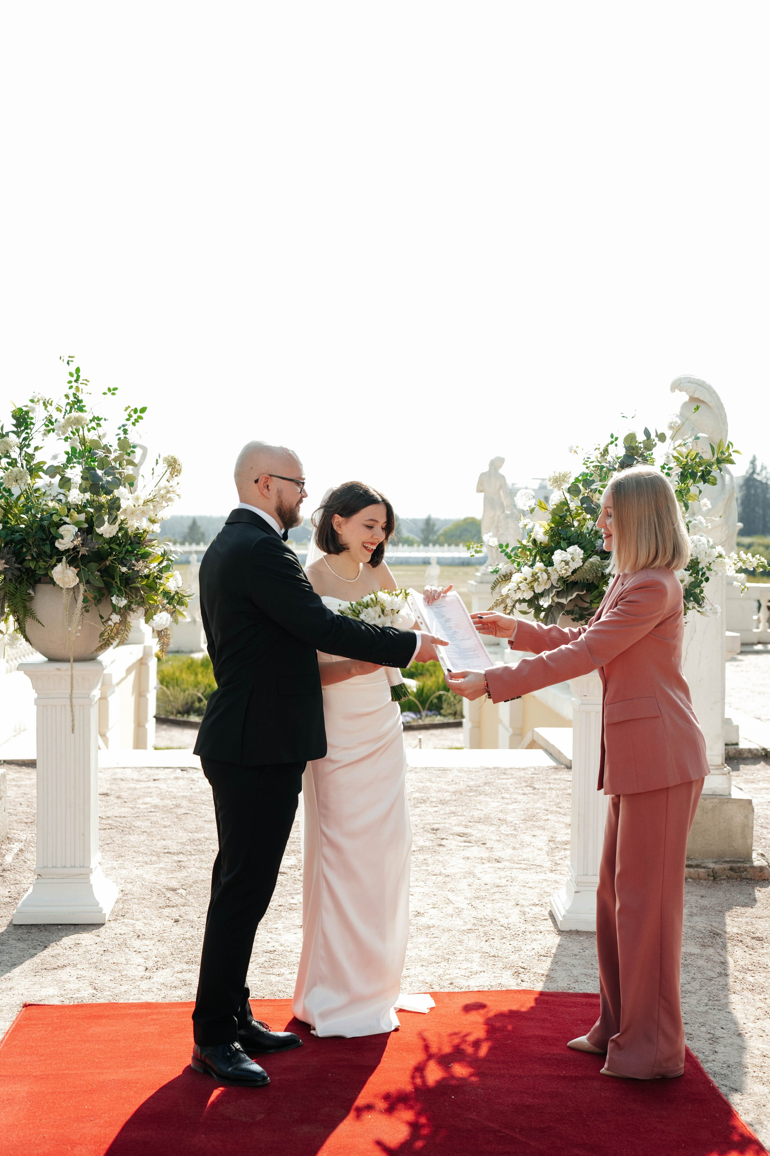 Регистрация в Архангельском | ресторан Дача. Свадебный фотограф Москва Александра Аверкова