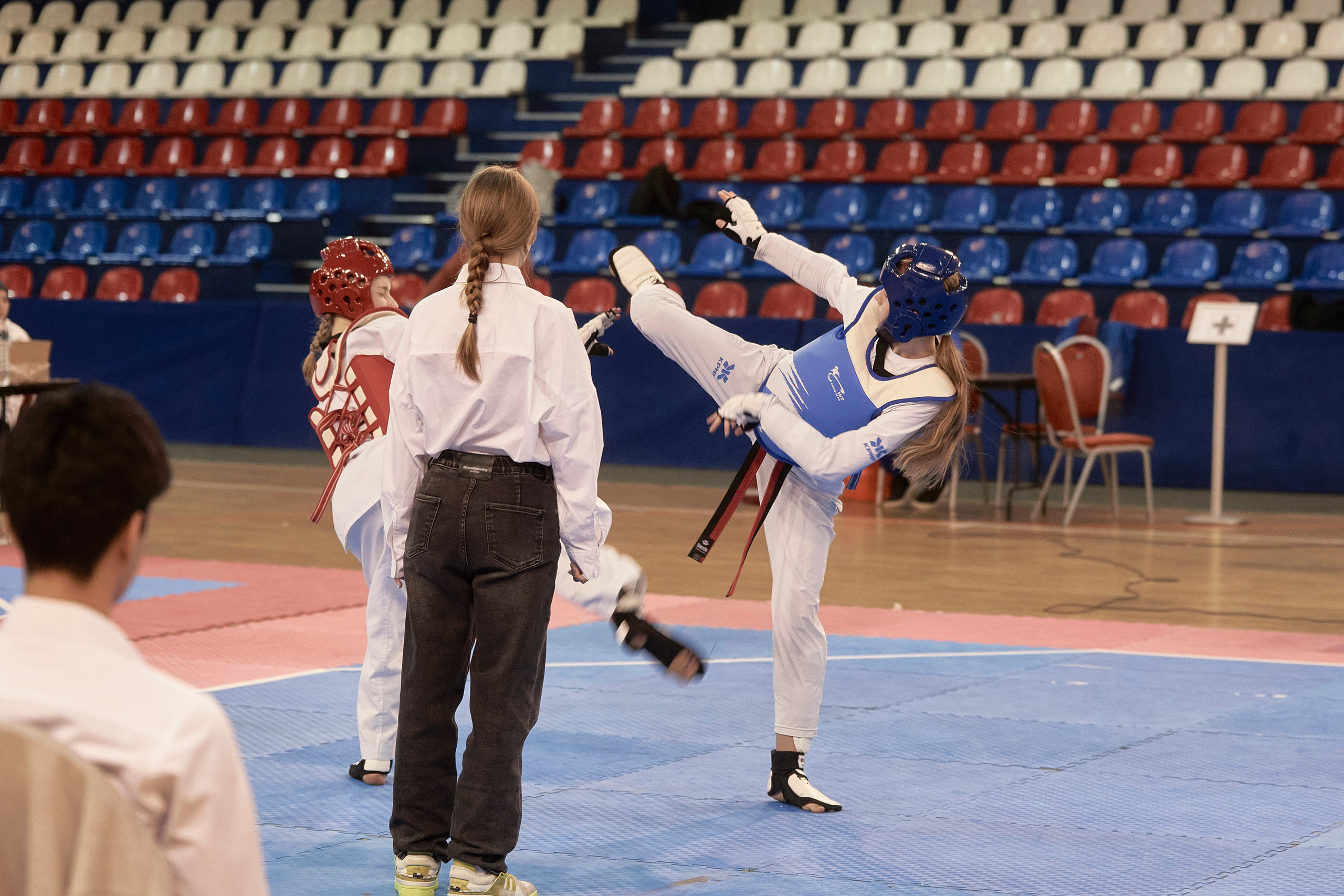 Taekwondo kids. Фотограф Наталья Леонова