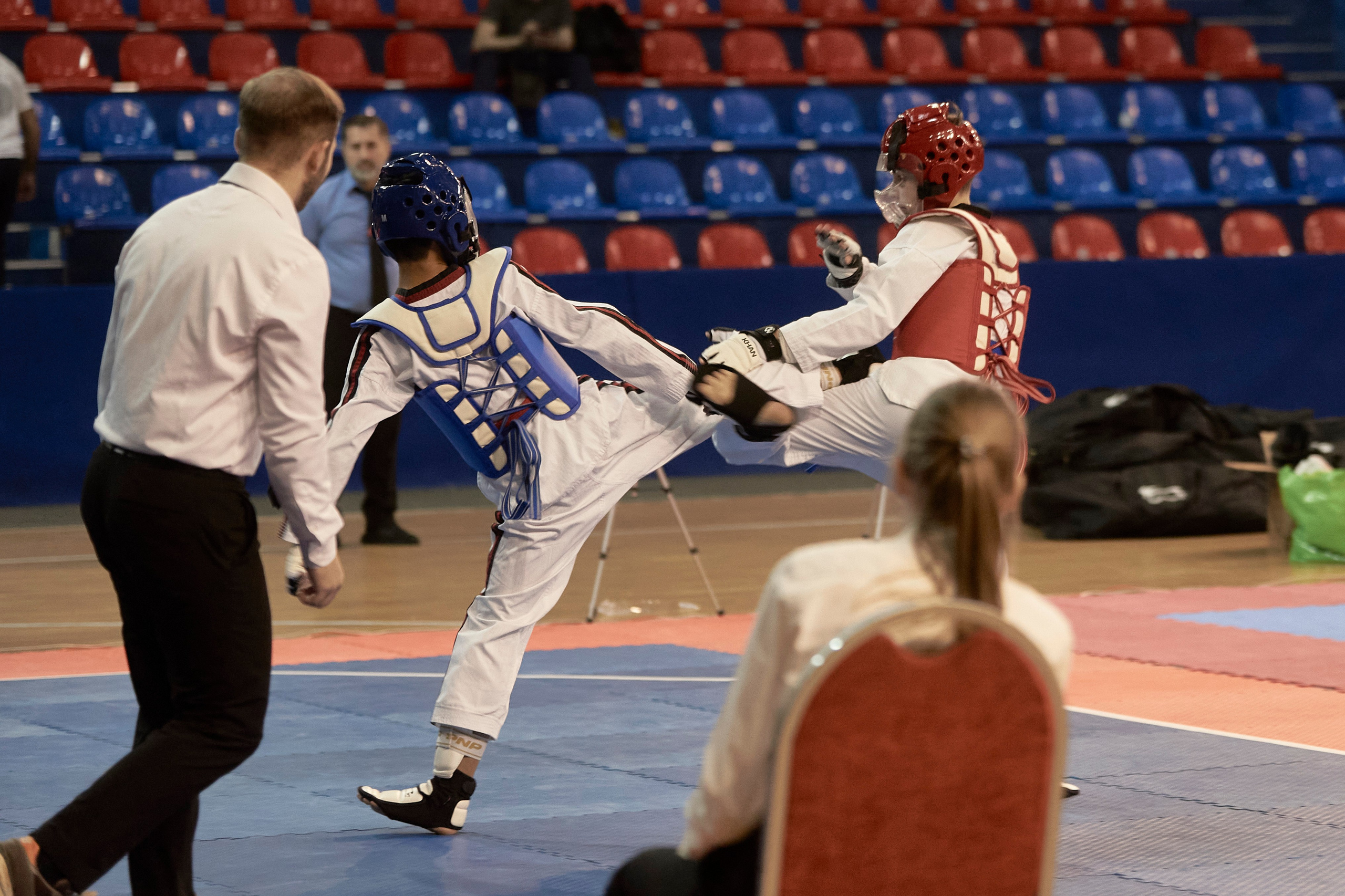 Taekwondo kids. Фотограф Наталья Леонова