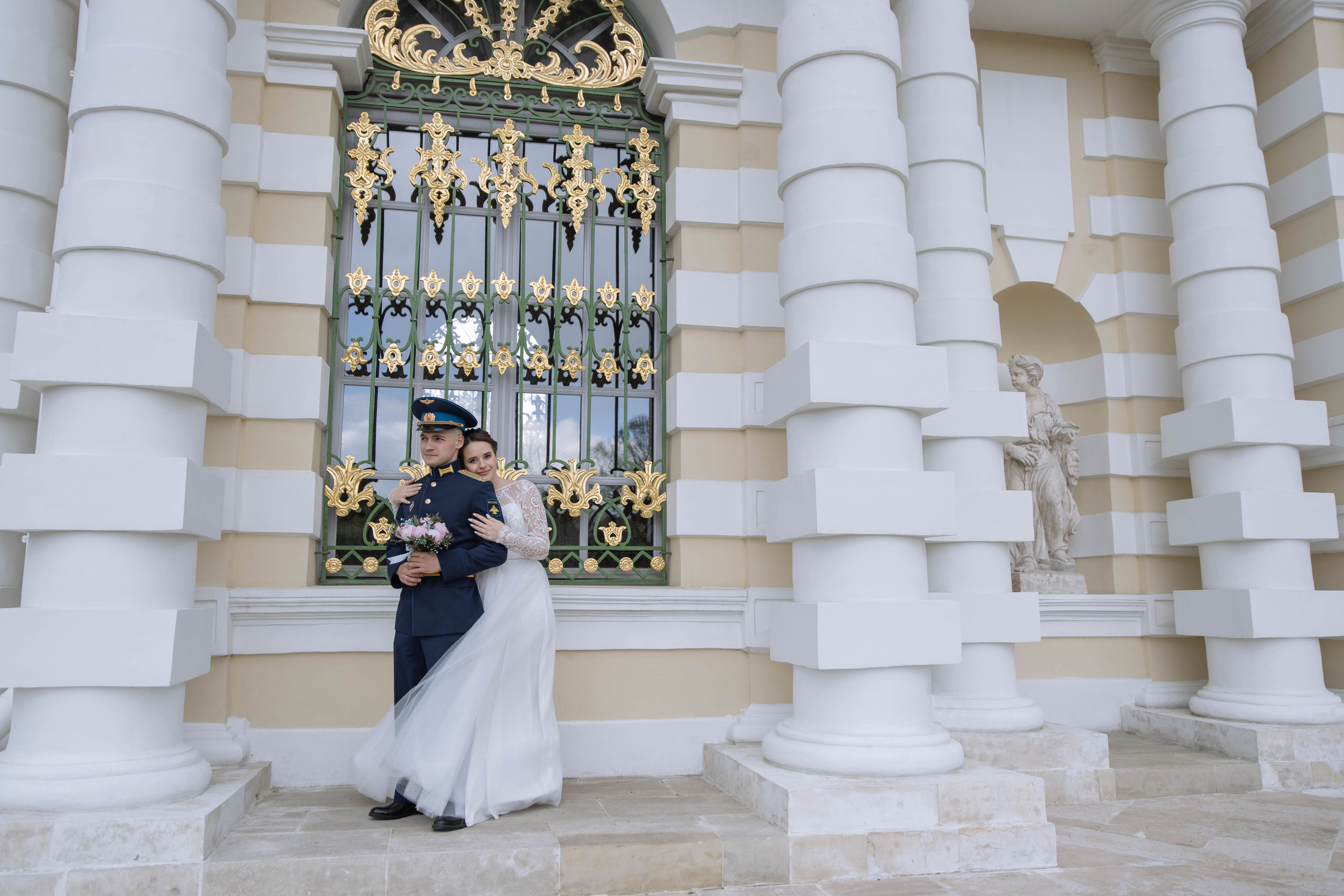 Тимур и Ольга. Усадьба Кусково. Свадебный и семейный фотограф в Москве и Подмосковье Ольга Останина