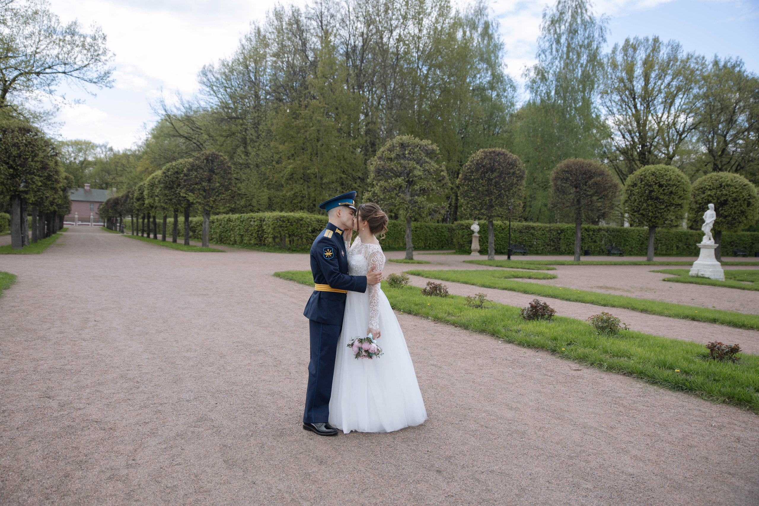 Тимур и Ольга. Усадьба Кусково. Свадебный и семейный фотограф в Москве и Подмосковье Ольга Останина