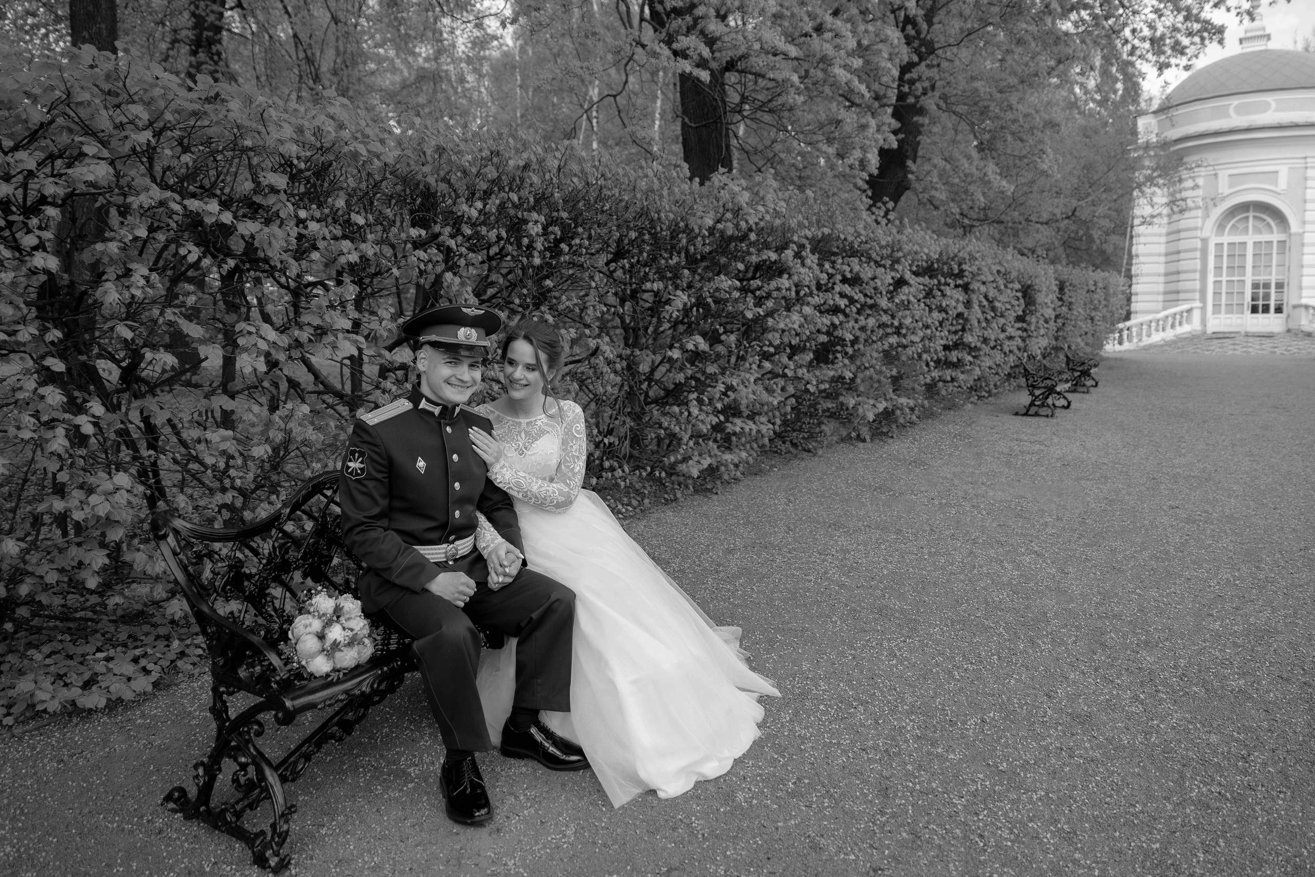 Тимур и Ольга. Усадьба Кусково. Свадебный и семейный фотограф в Москве и Подмосковье Ольга Останина