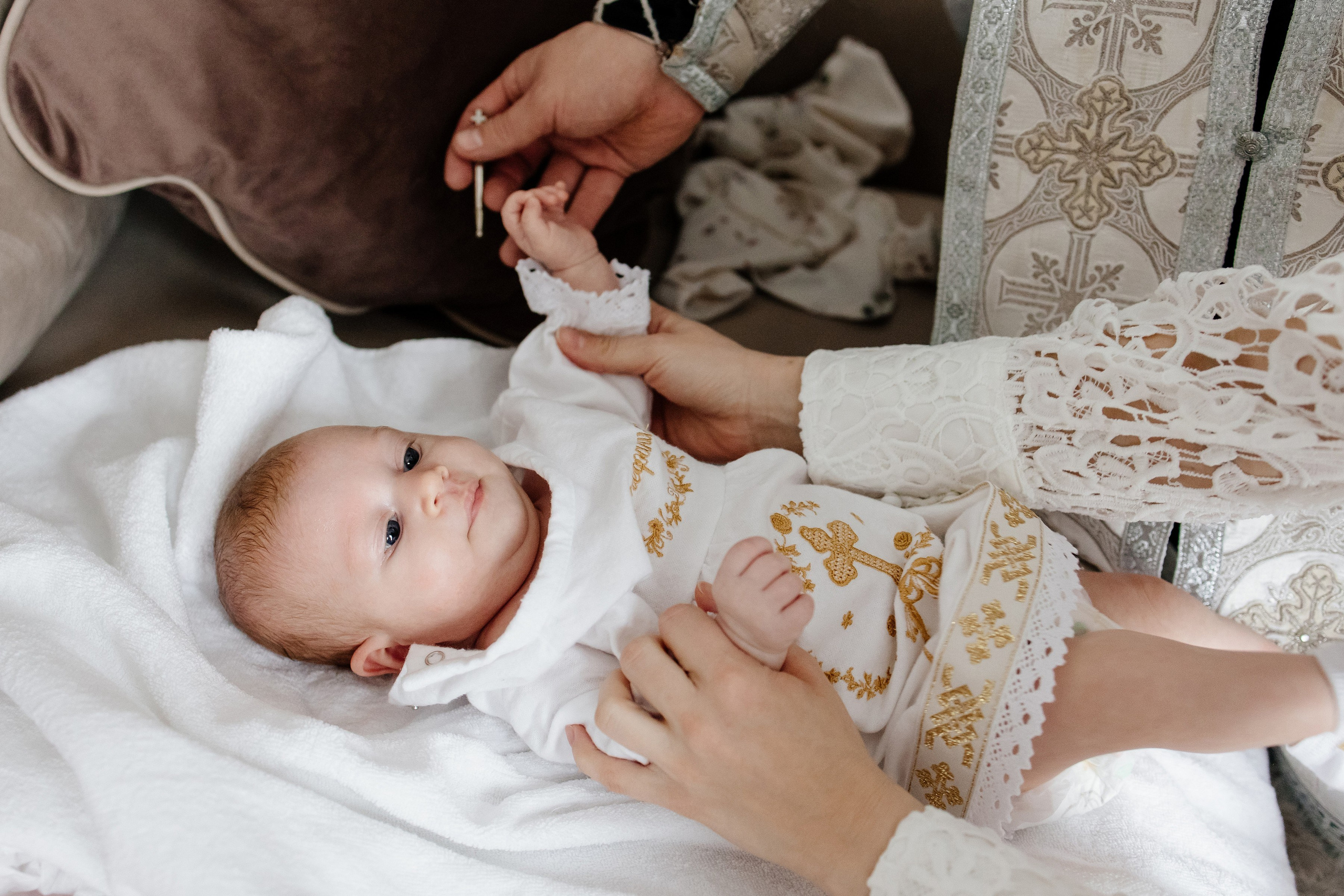 Крещение Стефании. Свадебный и семейный фотограф Екатерина Иванова