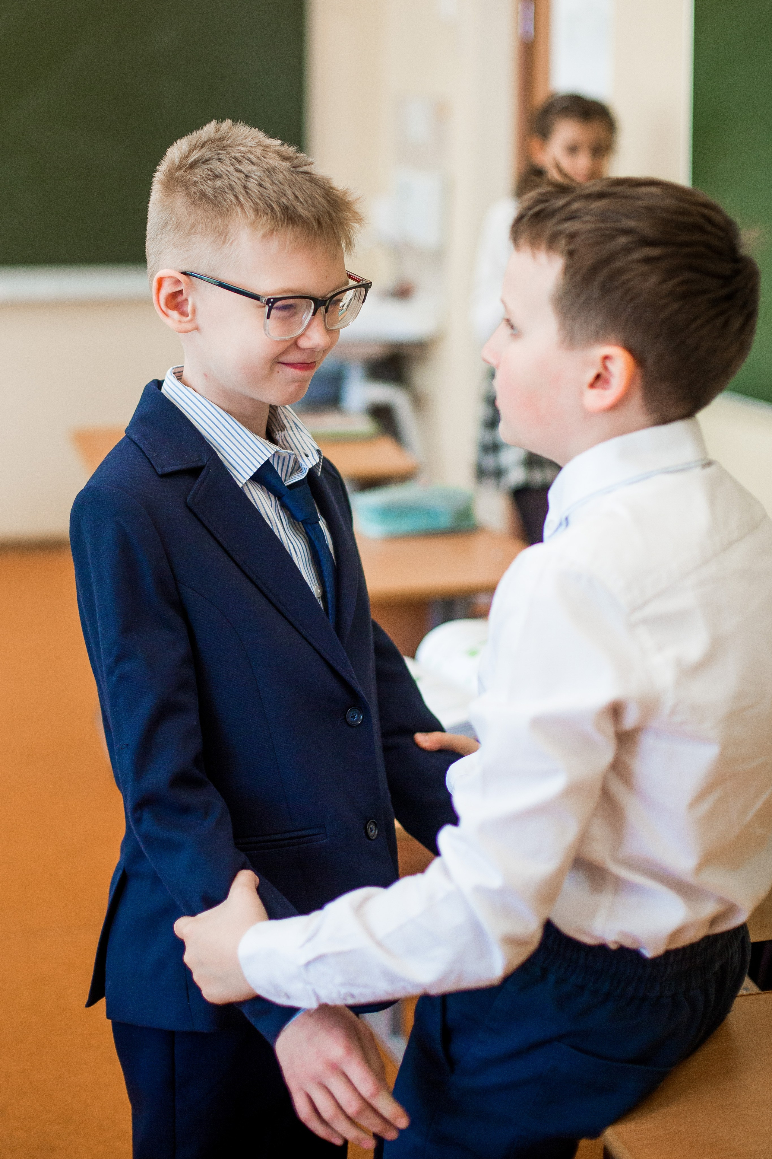 Школьная фотосъемка 3 класса. Репортажный фотограф Борис Геер