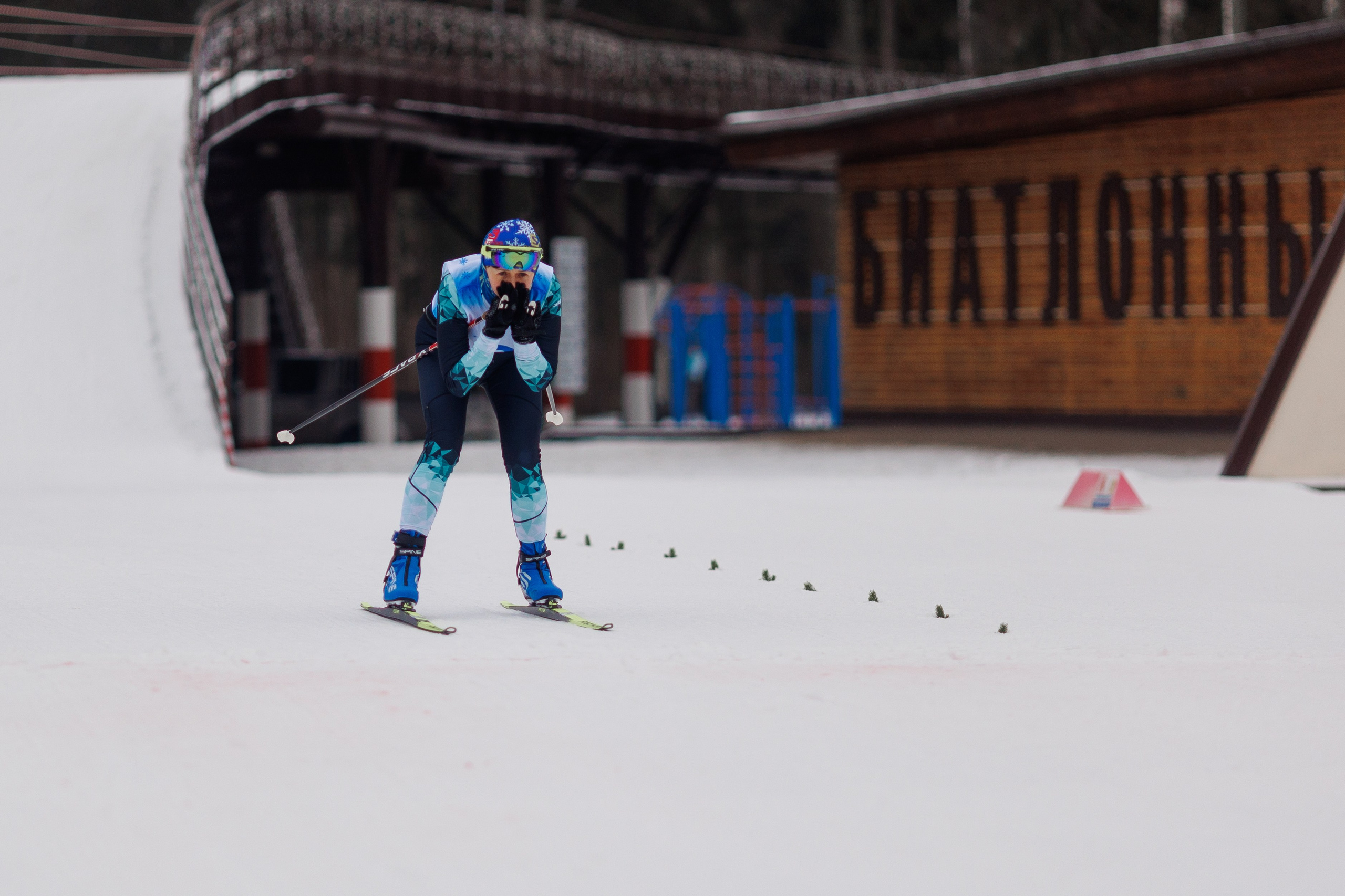 Фотосъемка лыжной гонки. Репортажный фотограф Борис Геер