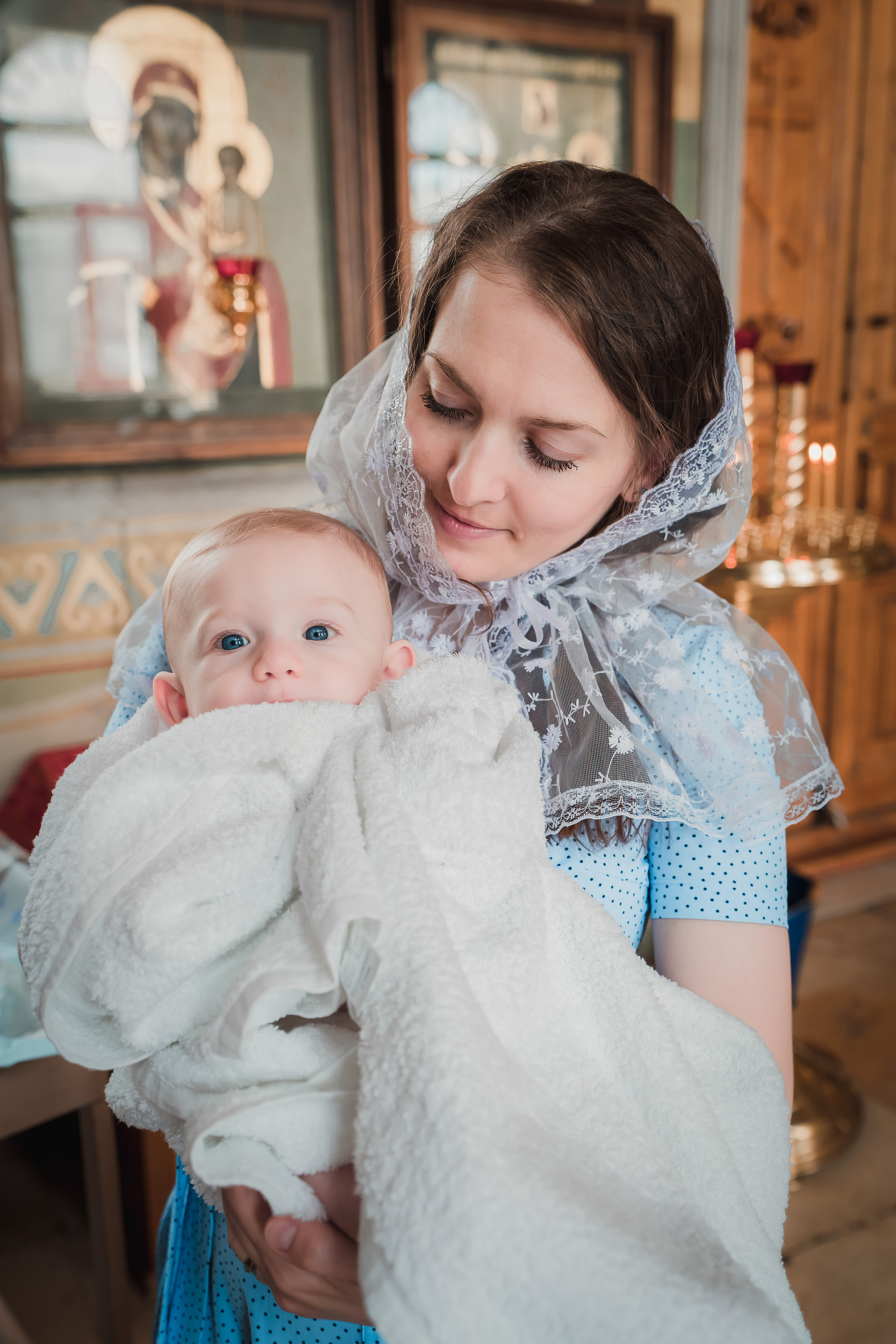 Крещение. Свадебный фотограф Вера Климова