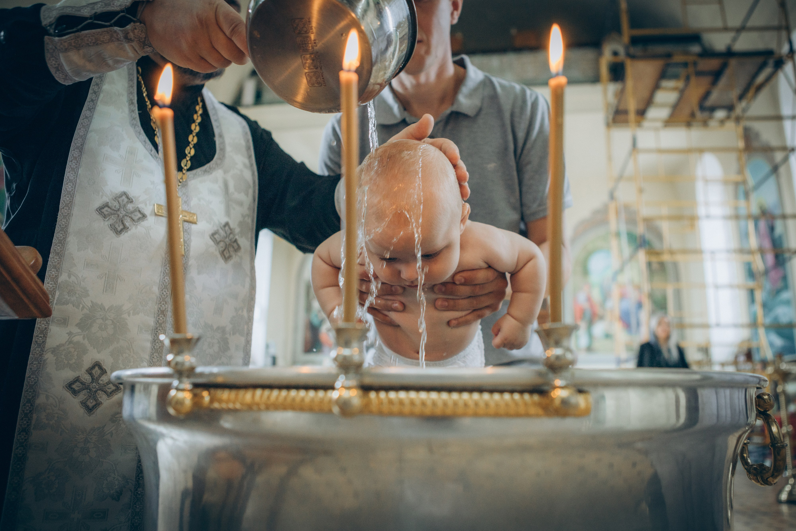 Крещение Тимофея. Семейный фотограф и фотограф на роды в Ростове-на-Дону Мухина Виктория